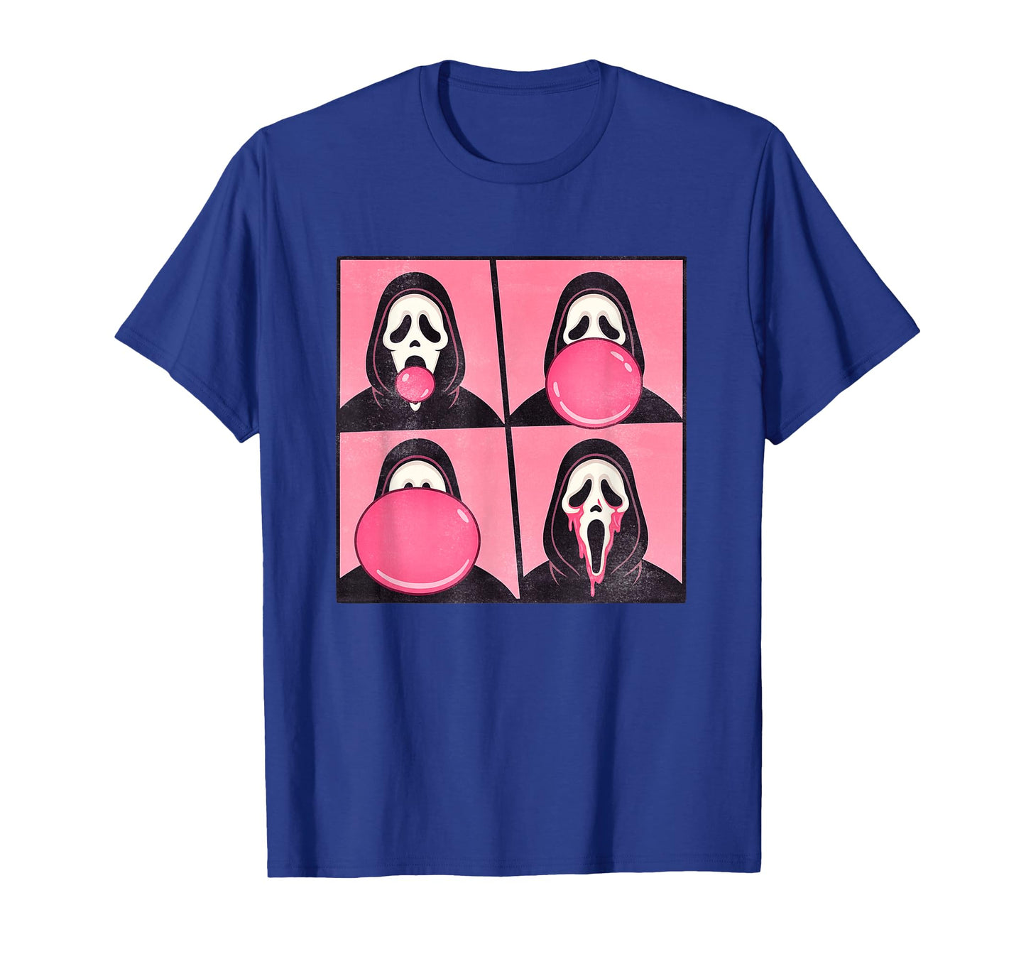 Spooky Pink Halloween Ghost Bubblegum October Awareness T-Shirt