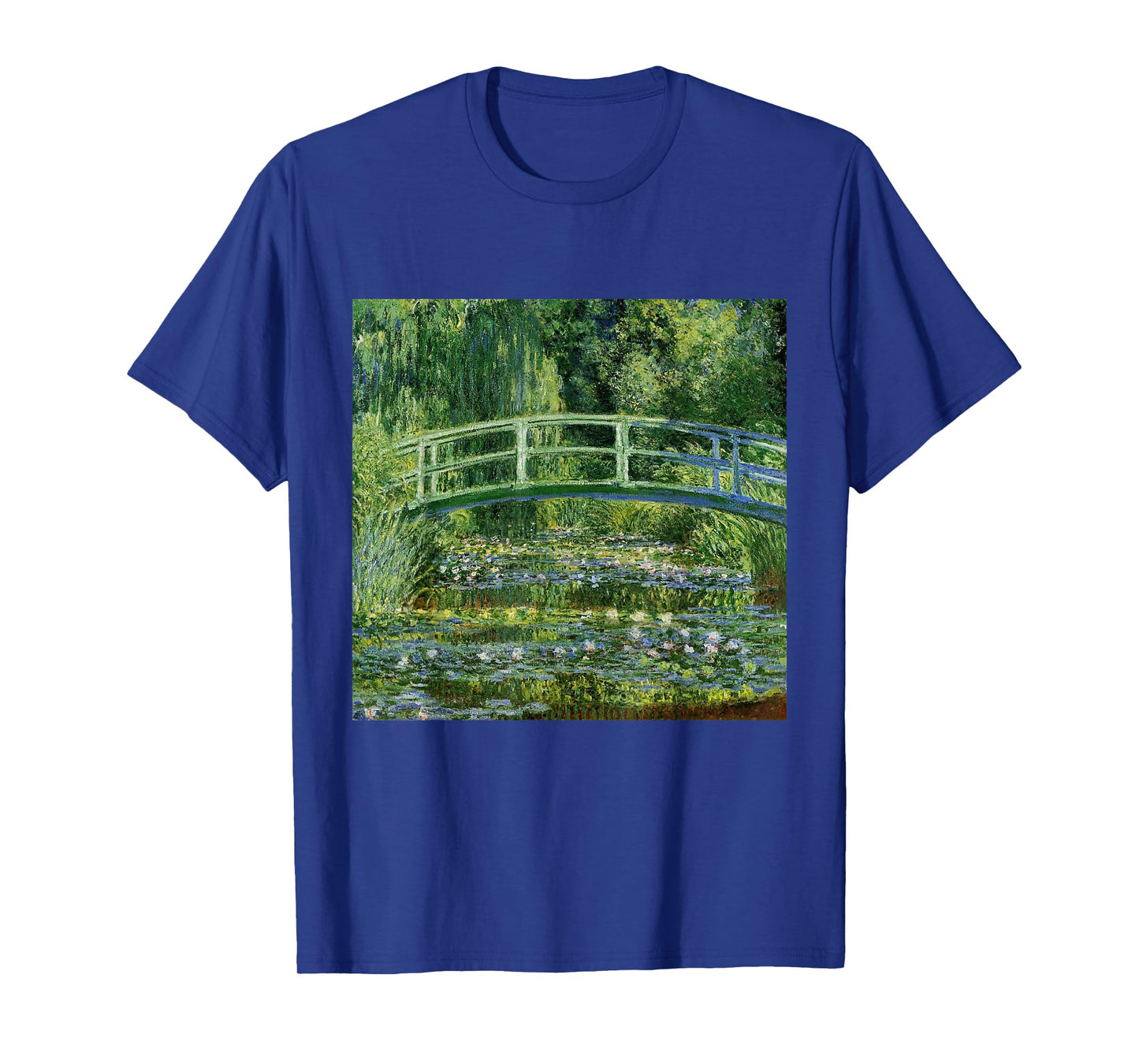 Monets Water Lilies and Japanese Bridge T-Shirt