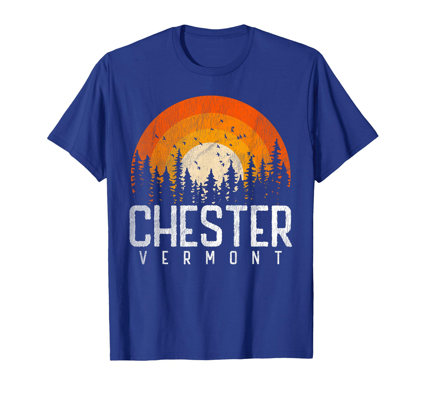 Chester Vermont VT Shirt Vintage 70s 80s 90s Retro City Gift T-Shirt