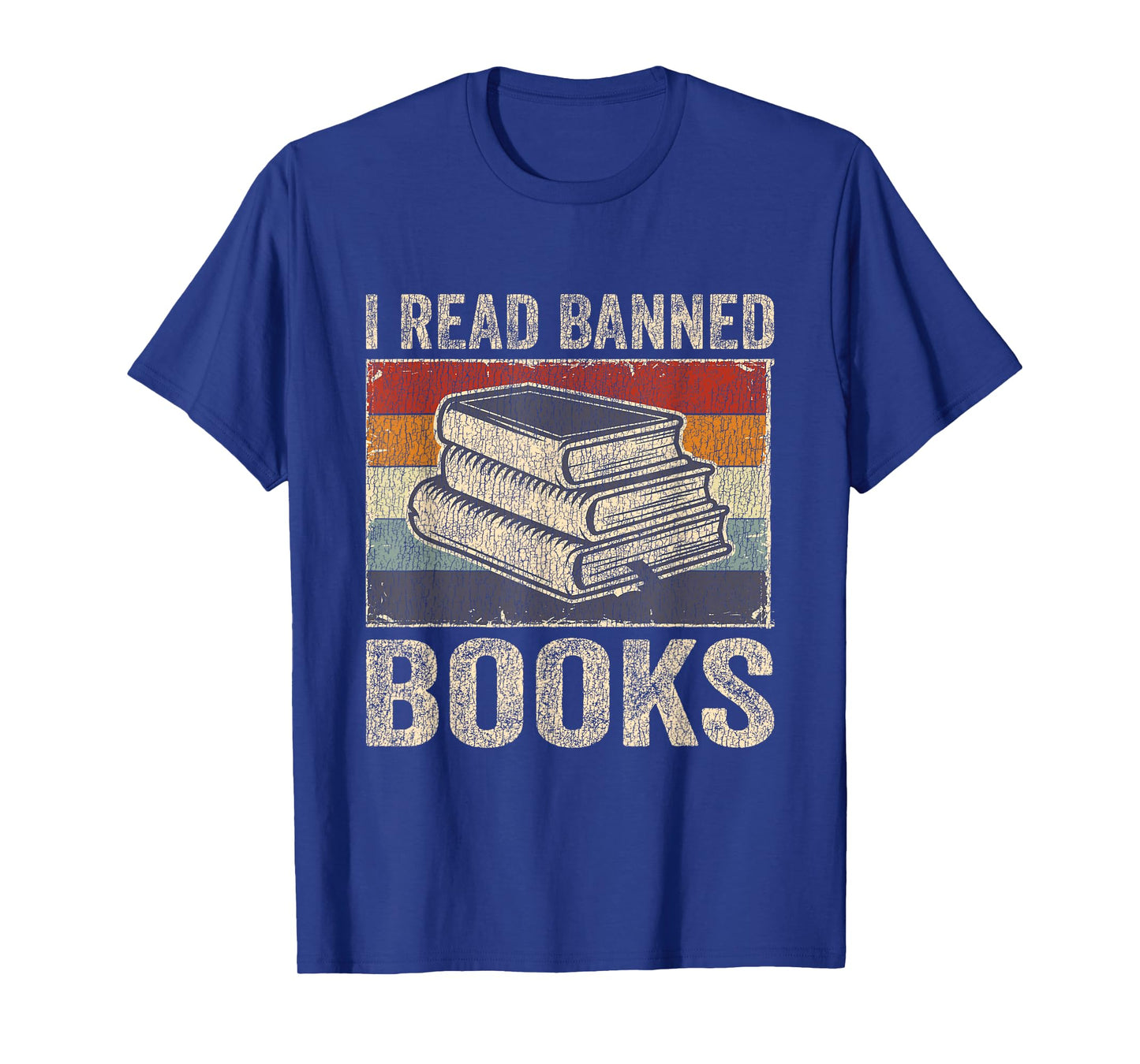 I Read Banned Books Week Librarian Freedom Reader Nerd Men T-Shirt