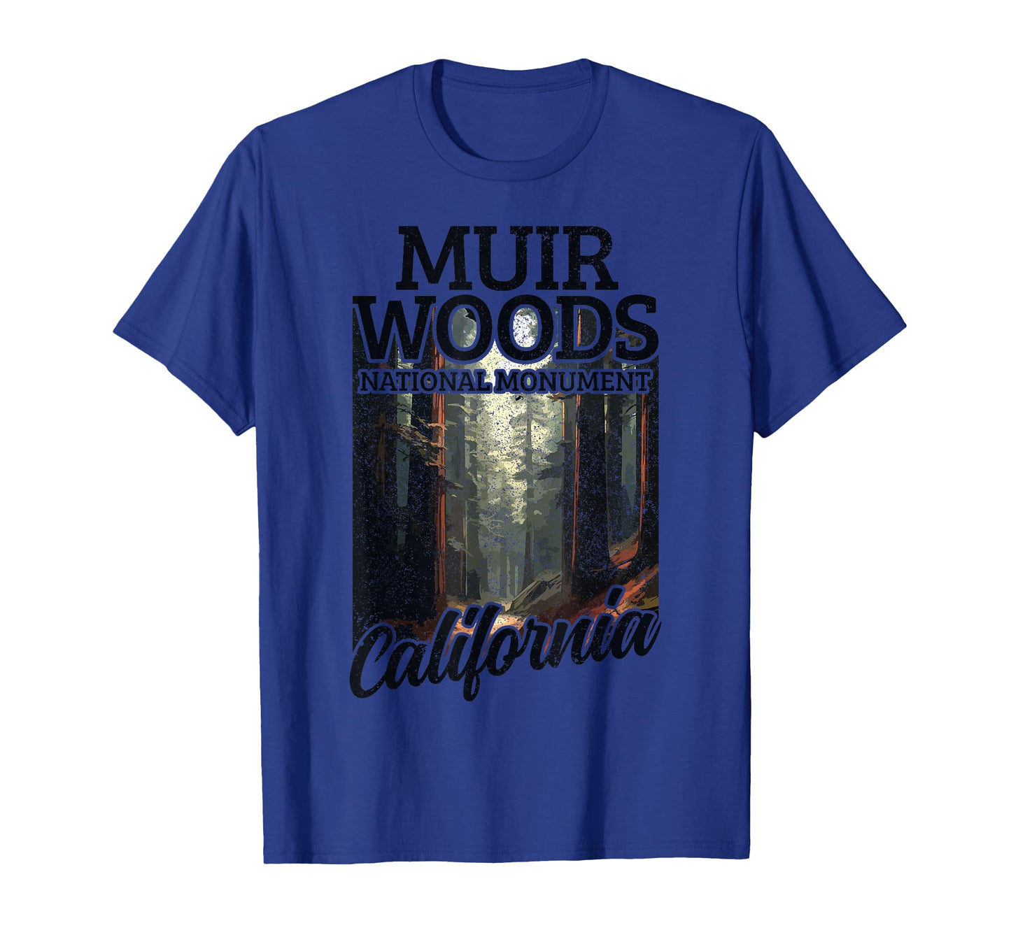 Muir Woods Souvenirs National Park Hiking Nature Lover T-Shirt