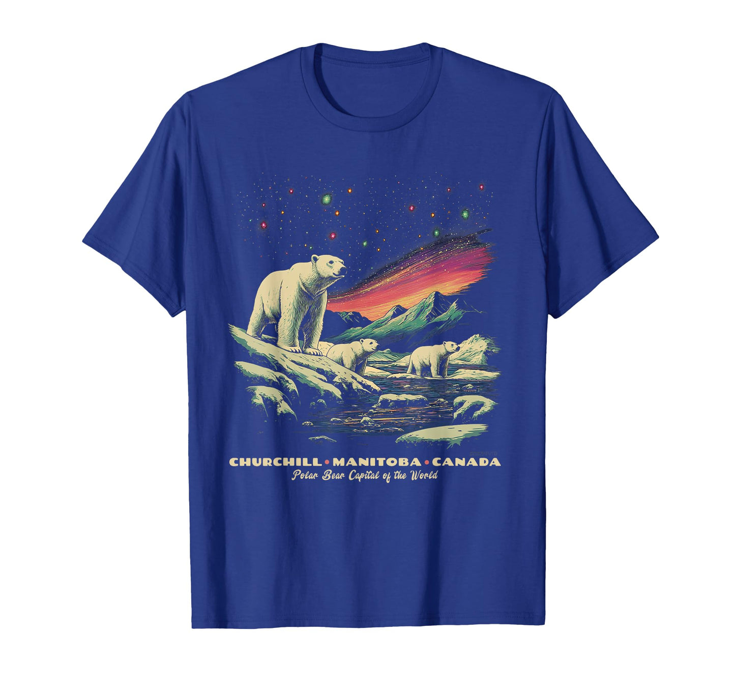 Churchill Manitoba Canada Polar Bear Capital of the World T-Shirt