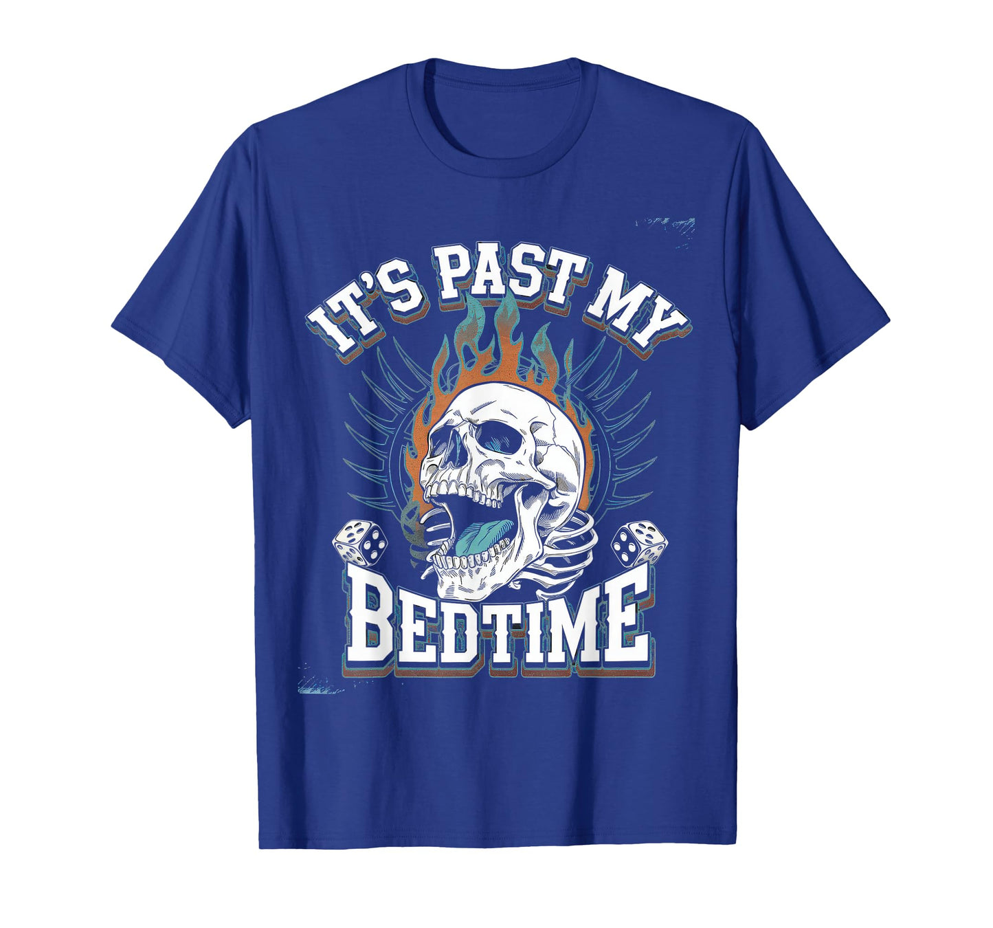 Funny Tshirt Men Humor Skeleton Meme Sarcastic Ironic Tired T-Shirt
