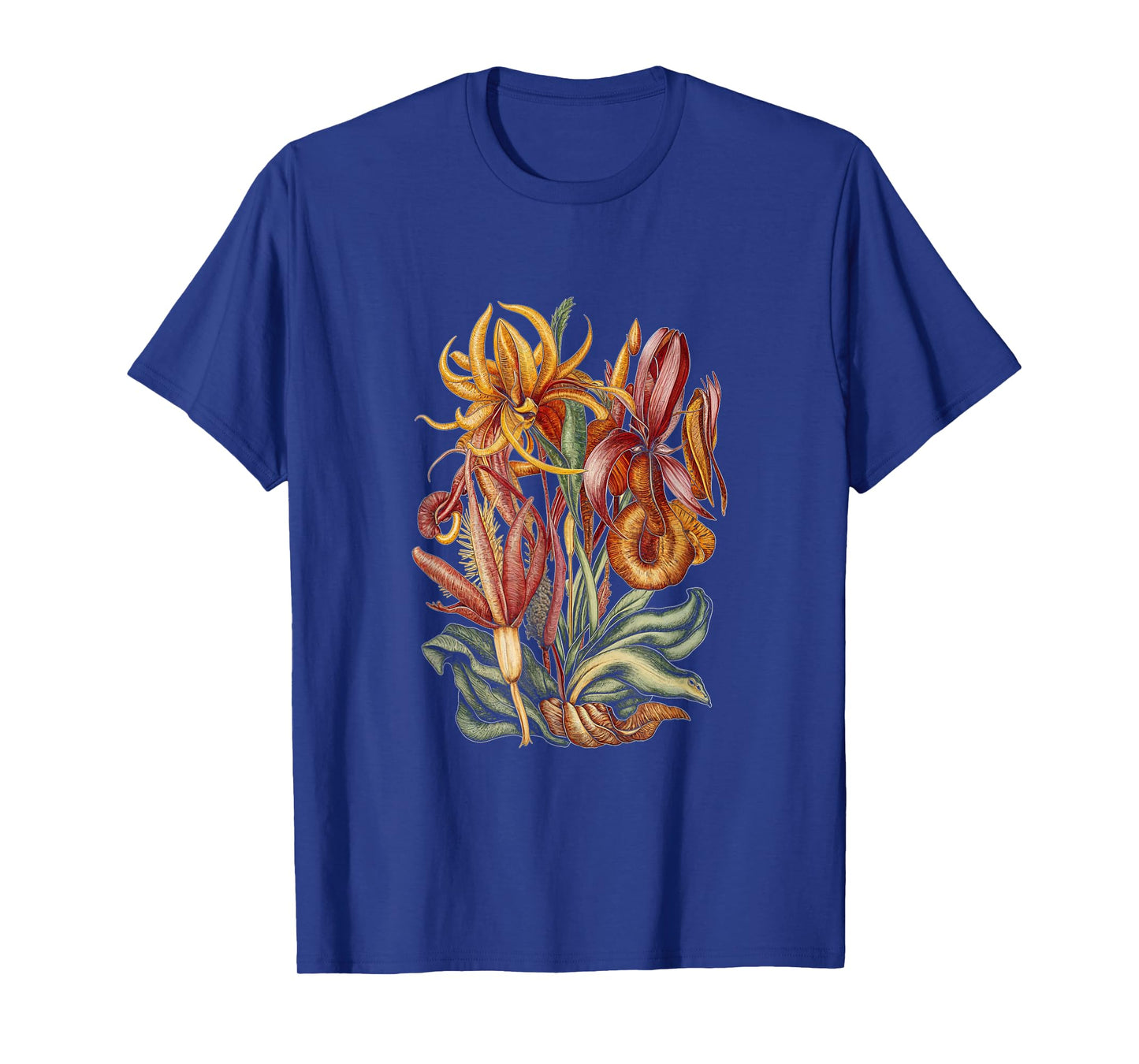 Carnivorous Plants Exotic Floral Nature Botany T-Shirt