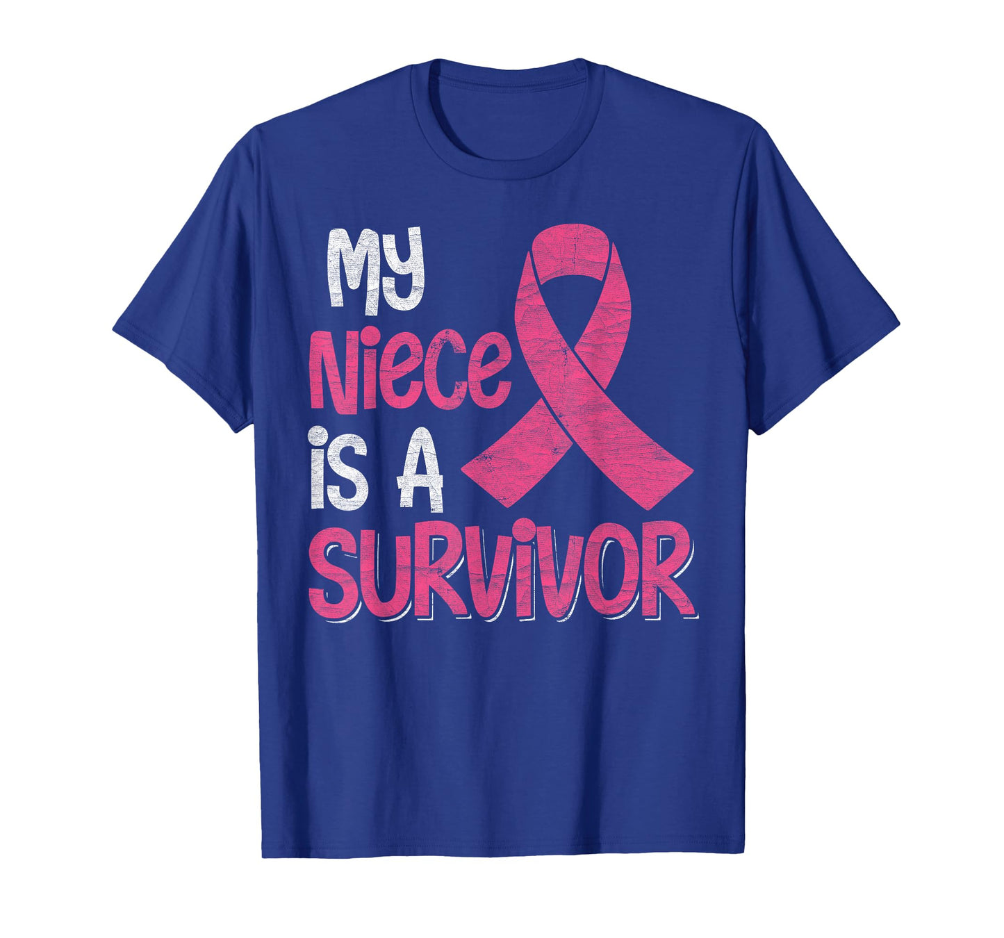 My Niece Is A Survivor - Breast Cancer Support Squad T-Shirt