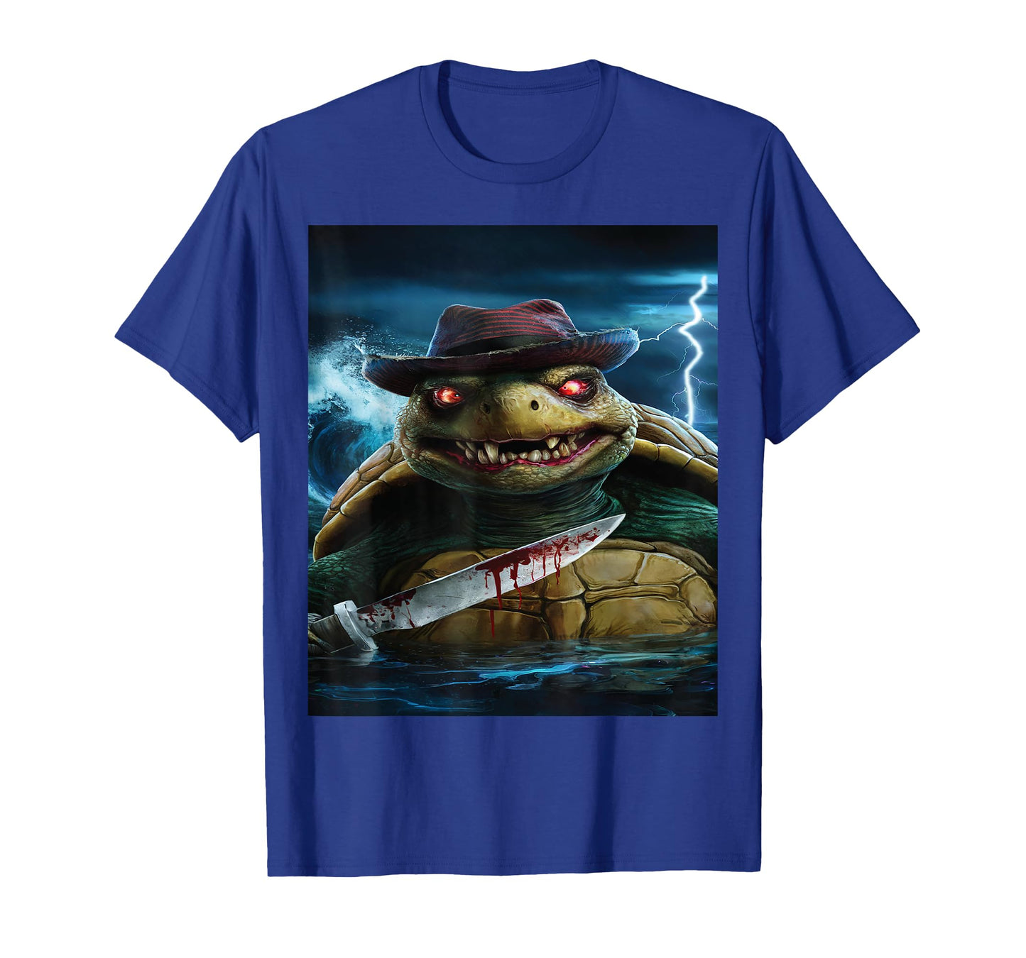 Creepy Scary Halloween Turtle T-Shirt