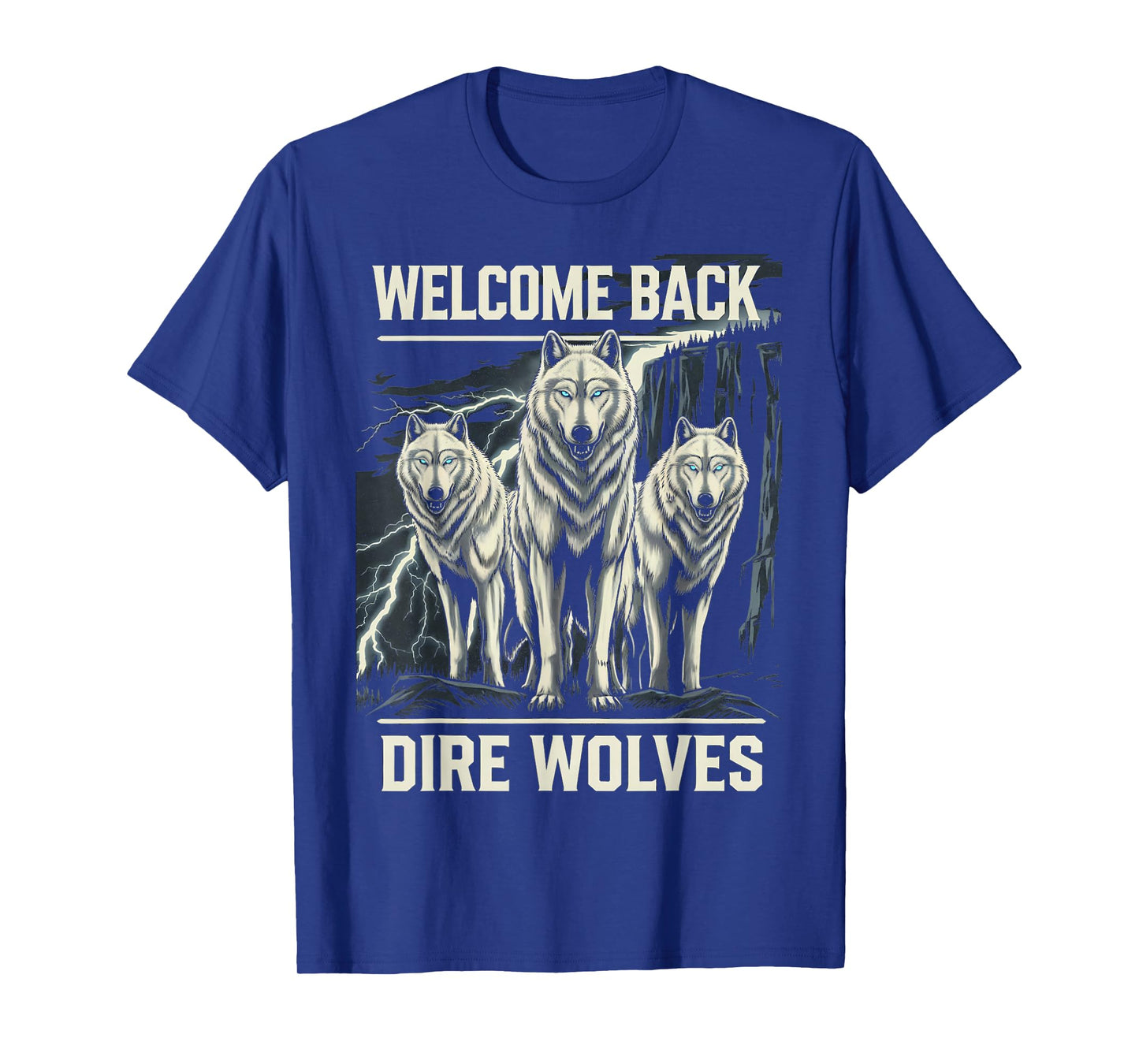 Dire Wolves Dire Wolf White Wolf Animal Dire Wolf T-Shirt