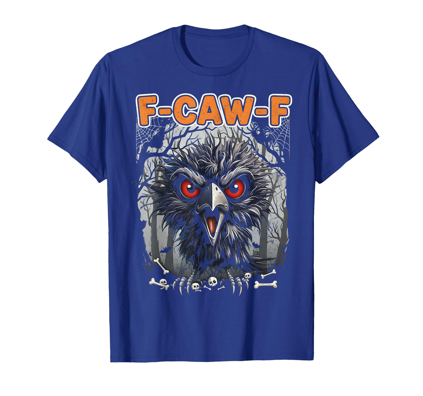 F-Caw-F Black Crow Black Bird Funny Crow F-Caw-F T-Shirt