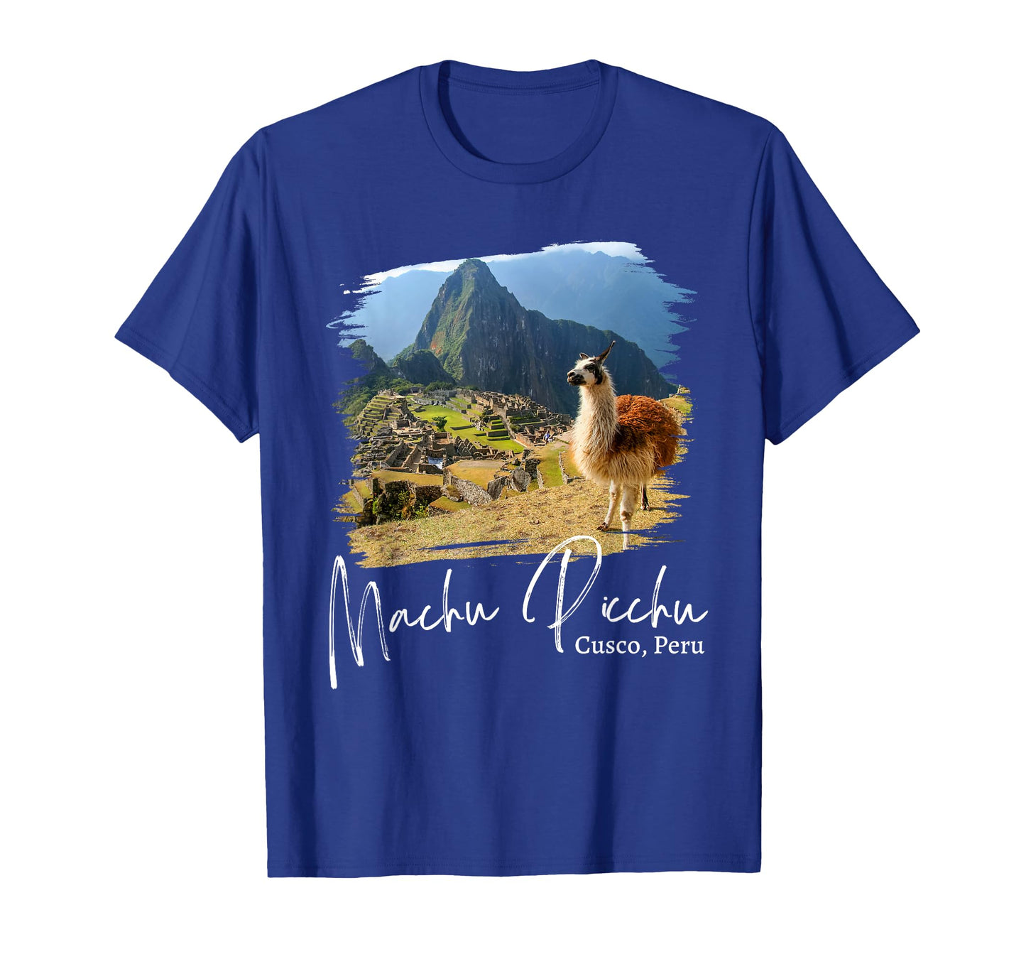 Peru Cusco Llama Souvenir Machu Picchu T-Shirt