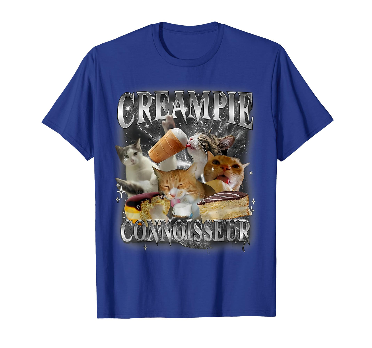 Creampie Connoisseur Cat FUNNY MEME Creampie Connoisseur Cat T-Shirt