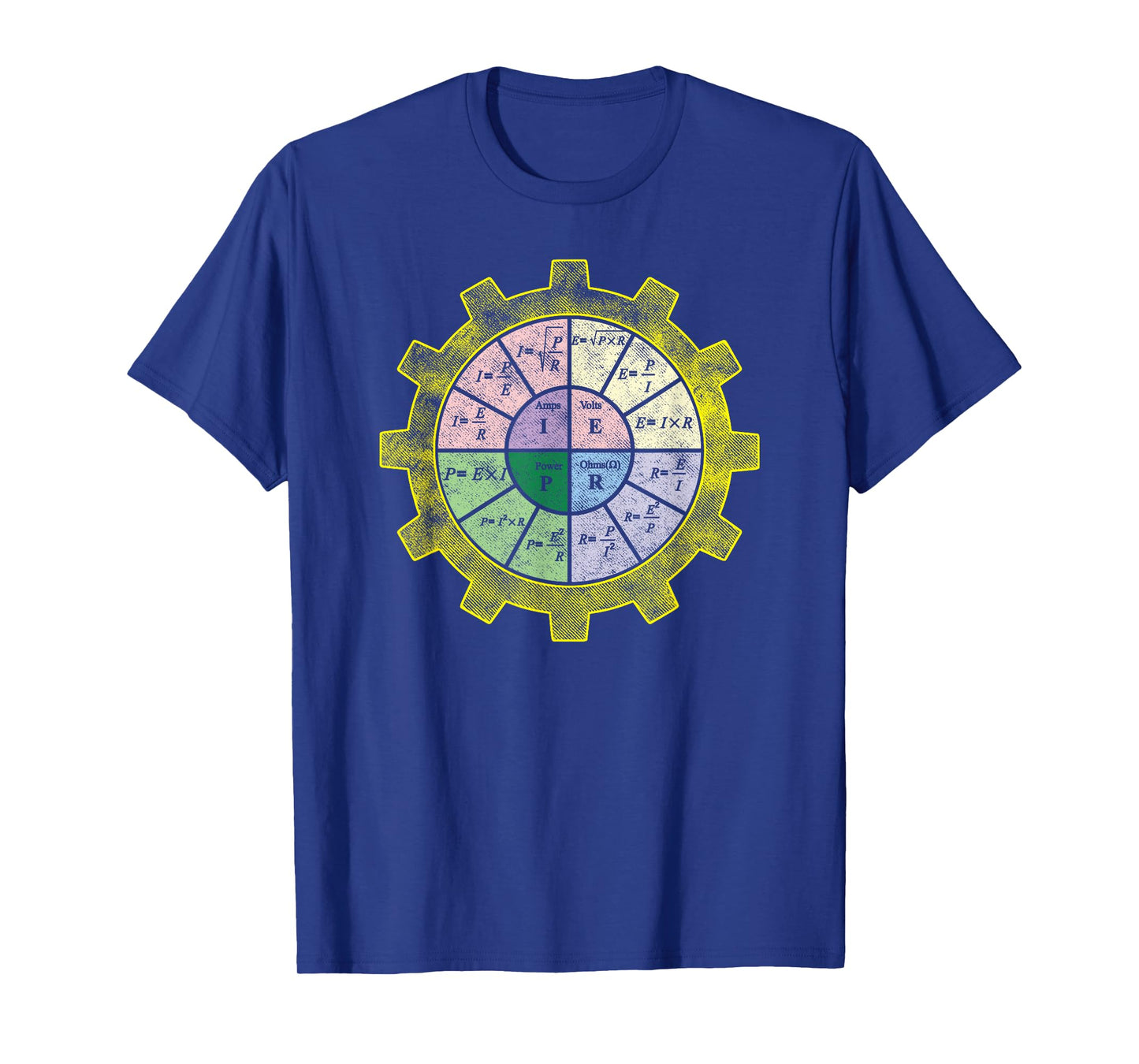 Ohms Law Shirt-Ohms Law Diagram-Electrical Engineer T Shirt