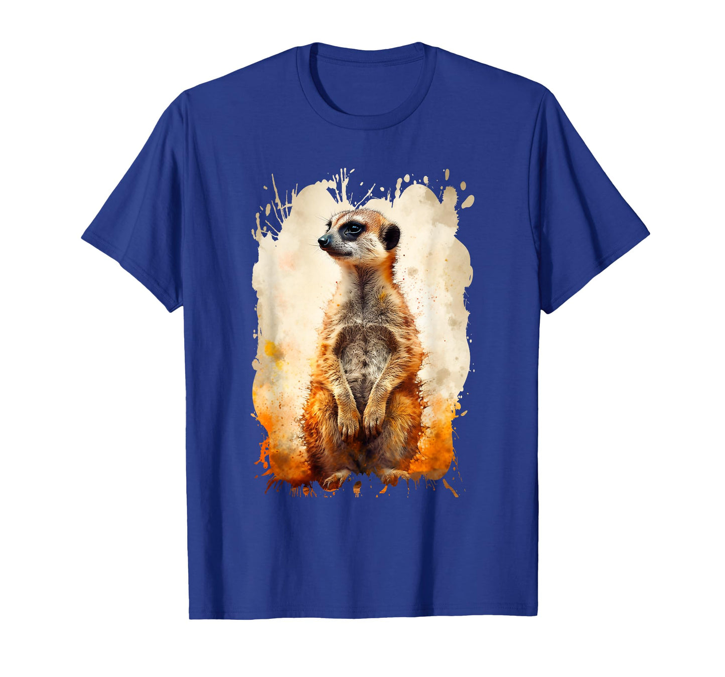 Cute Meerkat In Desert Animal Meerkat Lover Men Women Kids T-Shirt