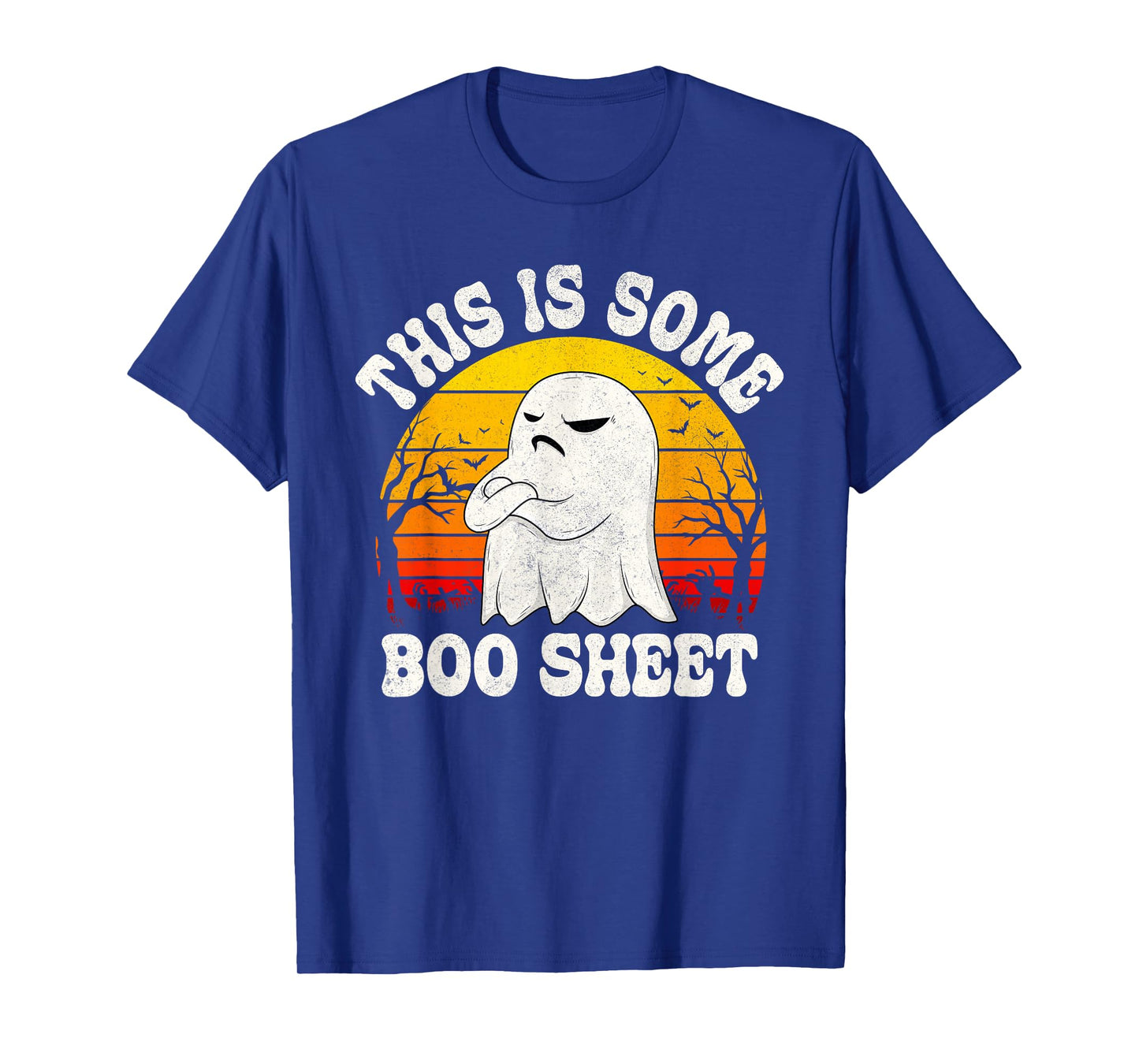 This is Some Boo Sheet Funny Vintage Angry Ghost Halloween T-Shirt