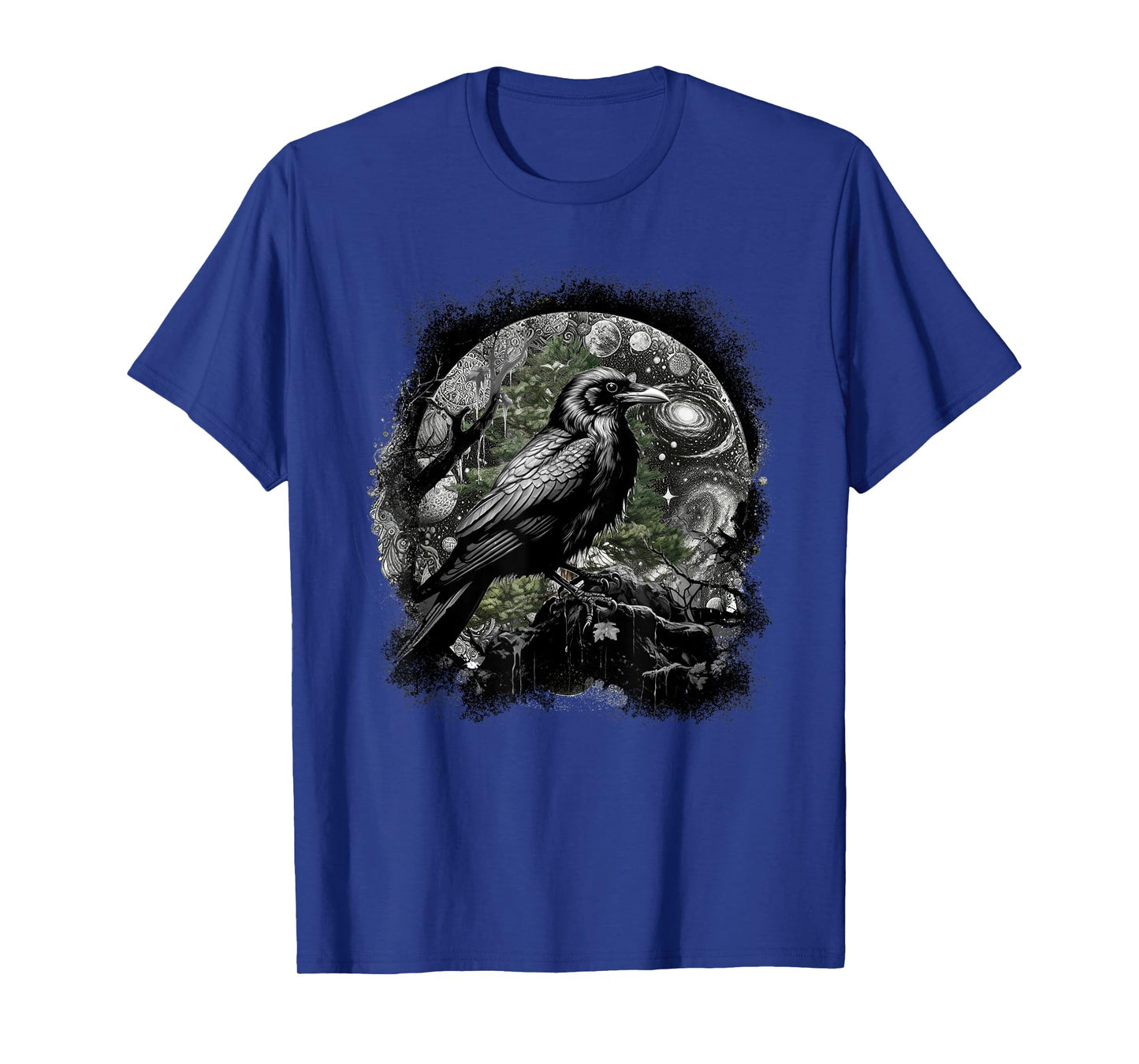 Mystically Occult Raven Birds Ravens Crows Forest Animals Crow T-Shirt