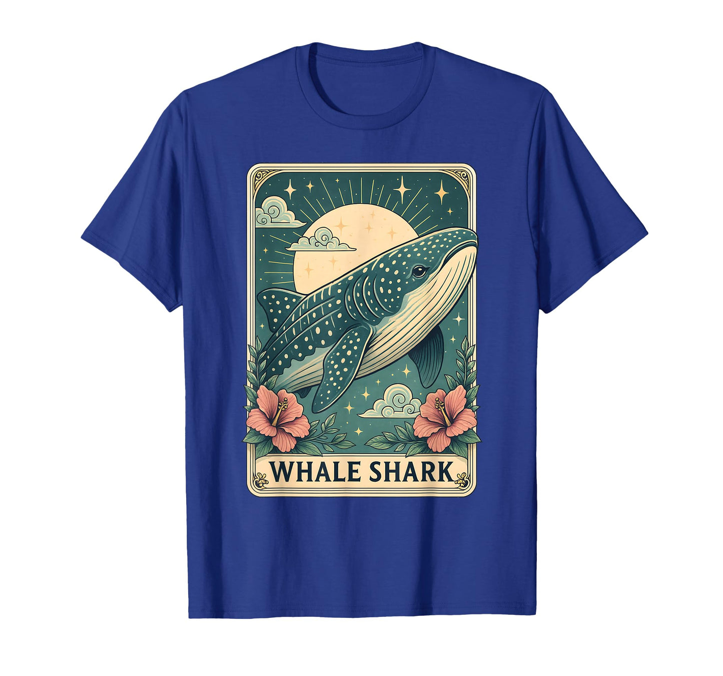Whale Shark Tarot Card T-Shirt