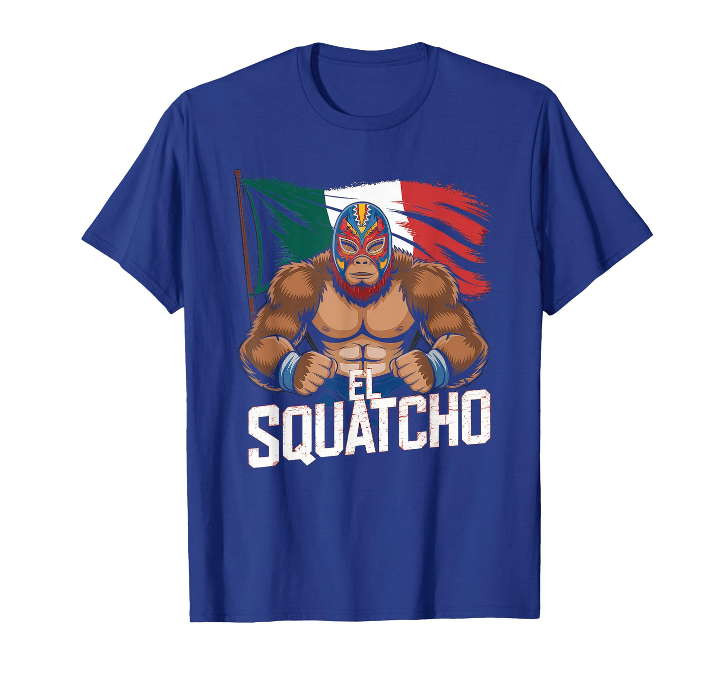 El Squatcho Tshirt Men Women Bigfoot Sasquatch Mexican T-Shirt