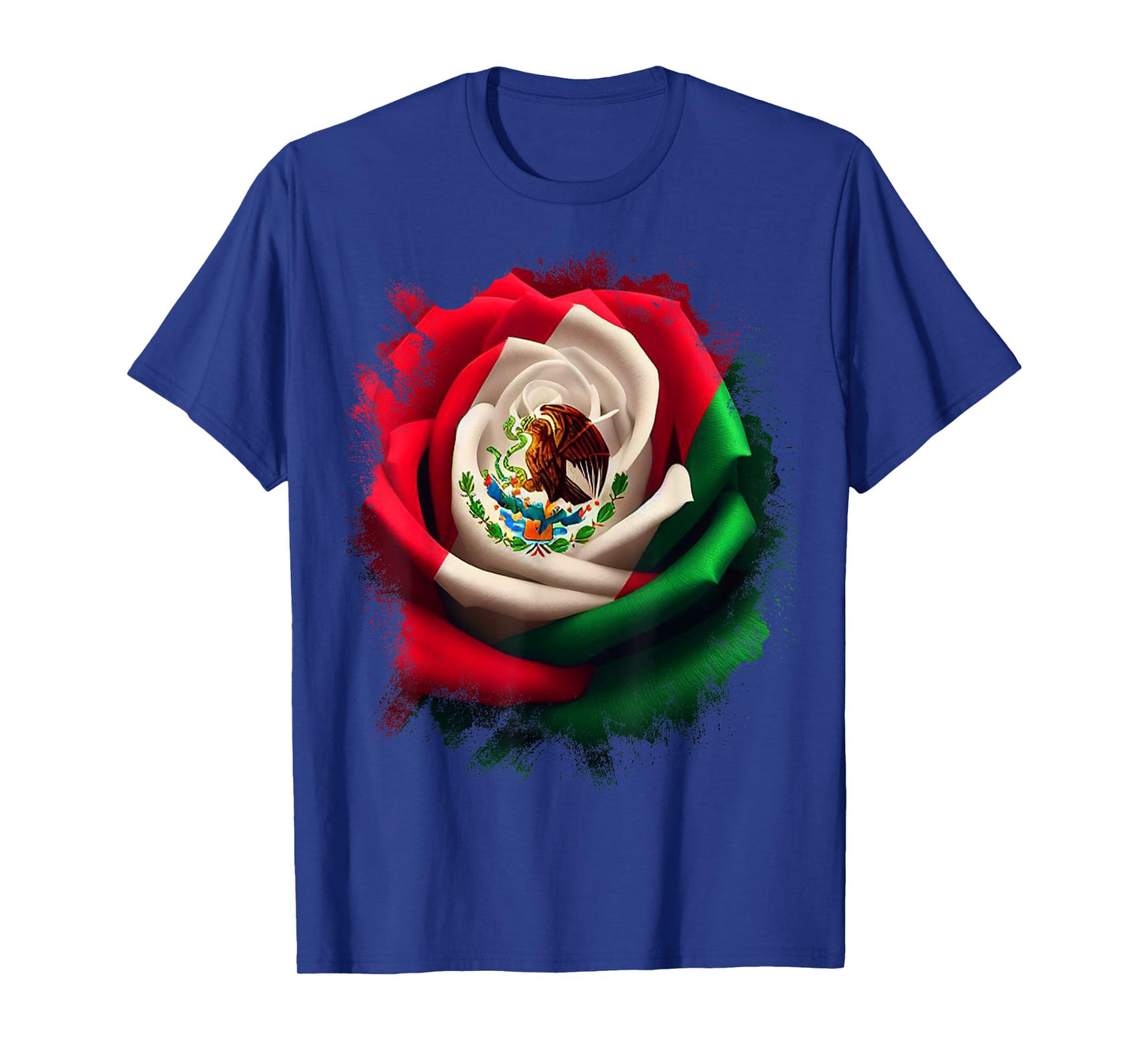 Mexico Gift Rose Tijuana Mexican Hispanic Pride Poncho T-Shirt