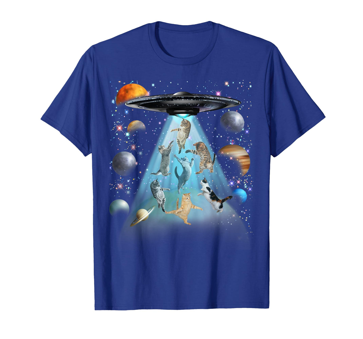Galaxy Cat Funny T-Shirt for Cat Dad & Mom Lovers