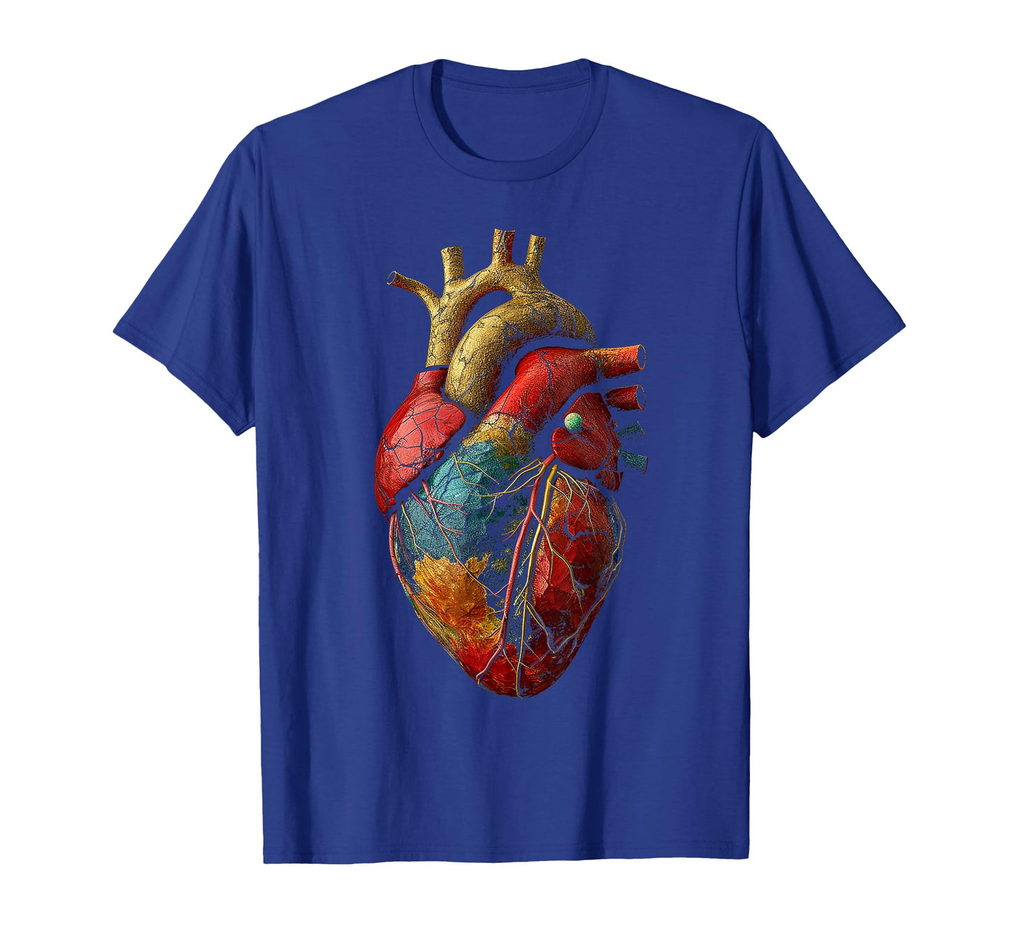Heart Anatomical Graphic Artwork Heart T-Shirt