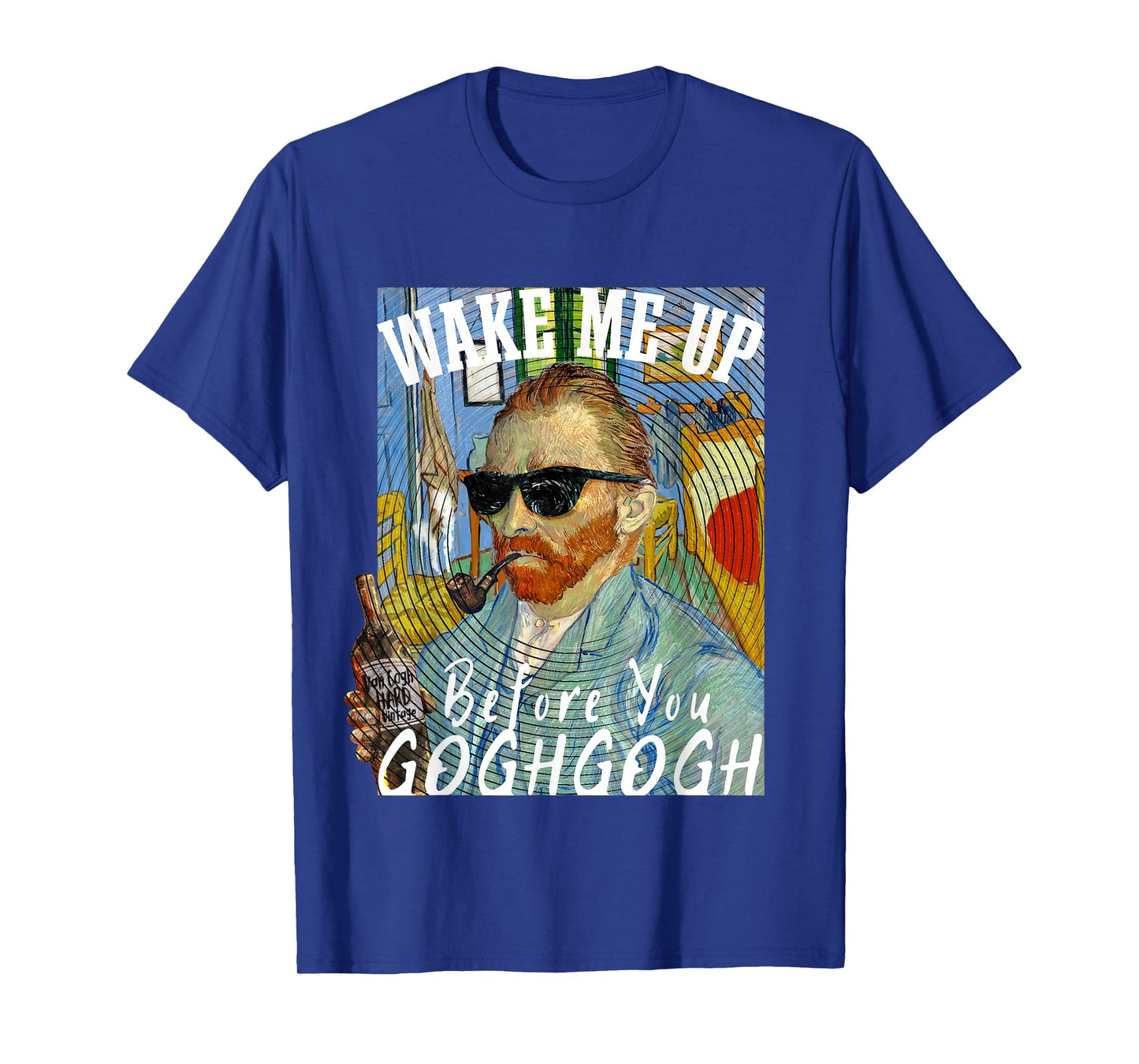 Wake Me Up Before You Gogh Gogh Funny Van Gogh Art Pun T-Shirt