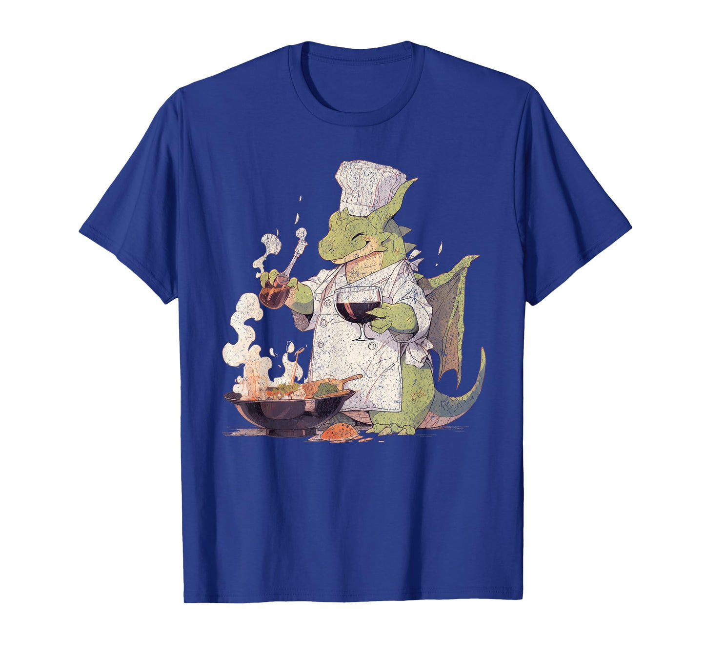 Dragon Chef Cute Cooking Baking Baker Fantasy Lover Book T-Shirt