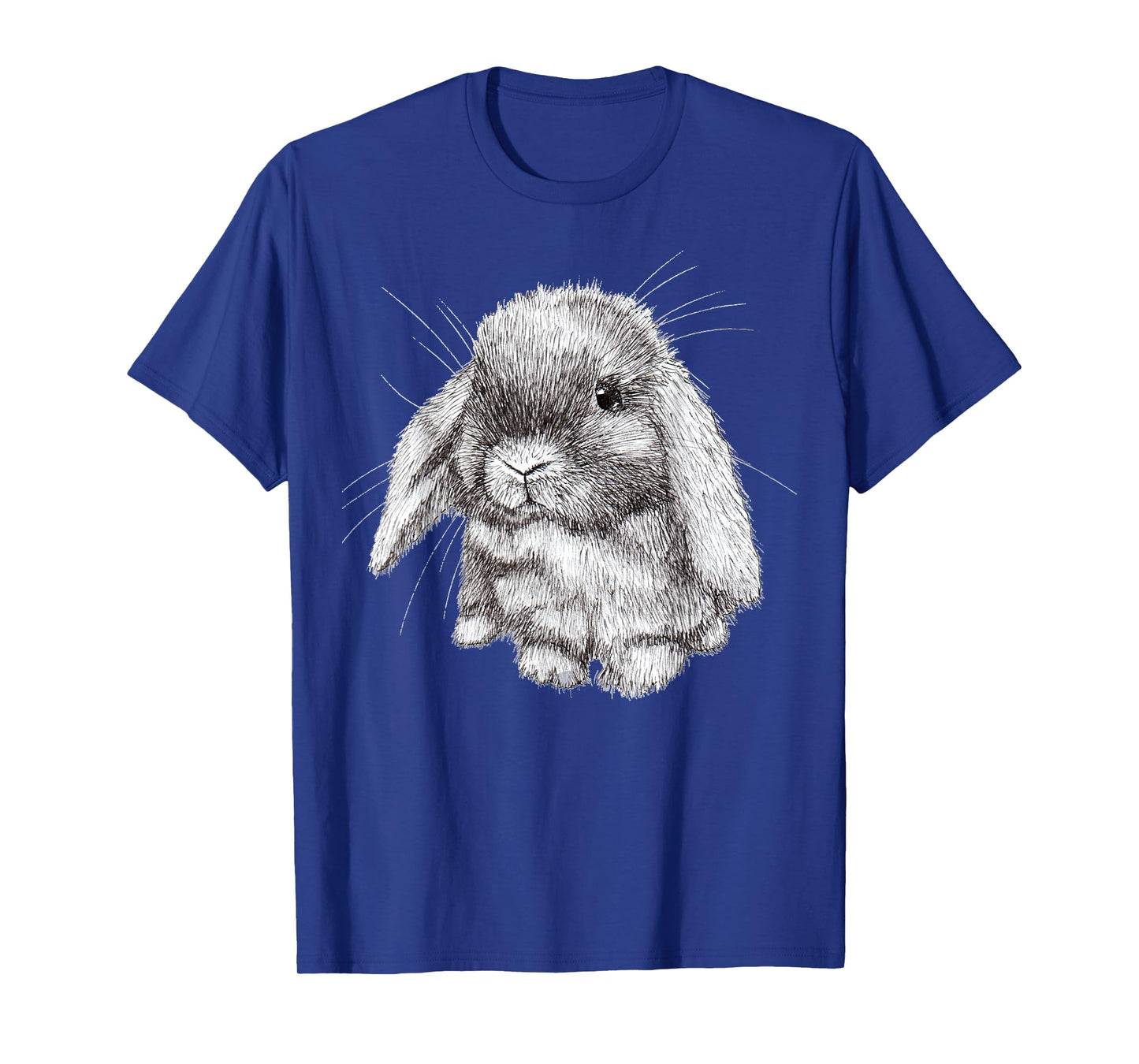 Lop Eared Bunny Rabbit Sketch Mens Womens Childrens T-Shirt