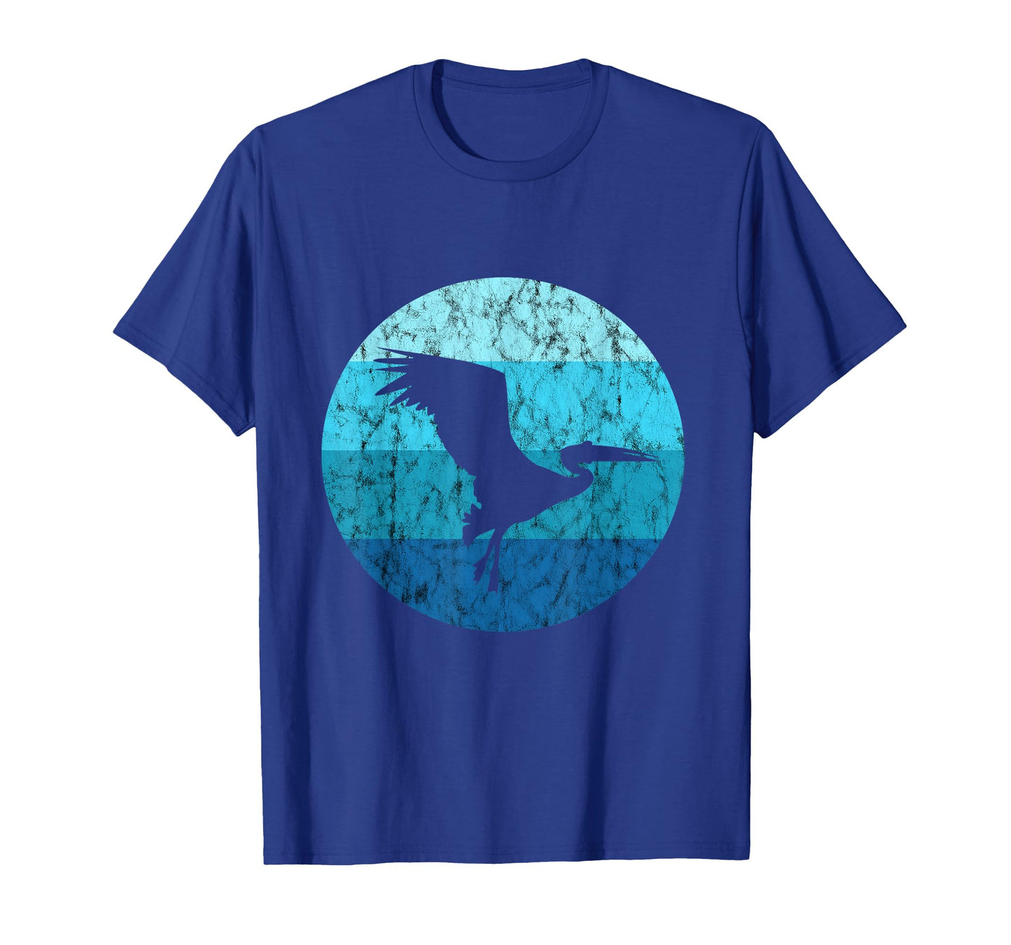 Retro Vintage Pelican Bird Tropical Bird Animal Pelican T-Shirt