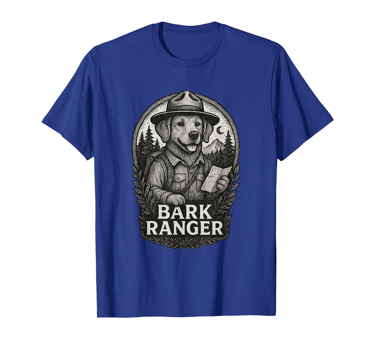 Bark Ranger Funny Park Rangers Dog Nature T-Shirt