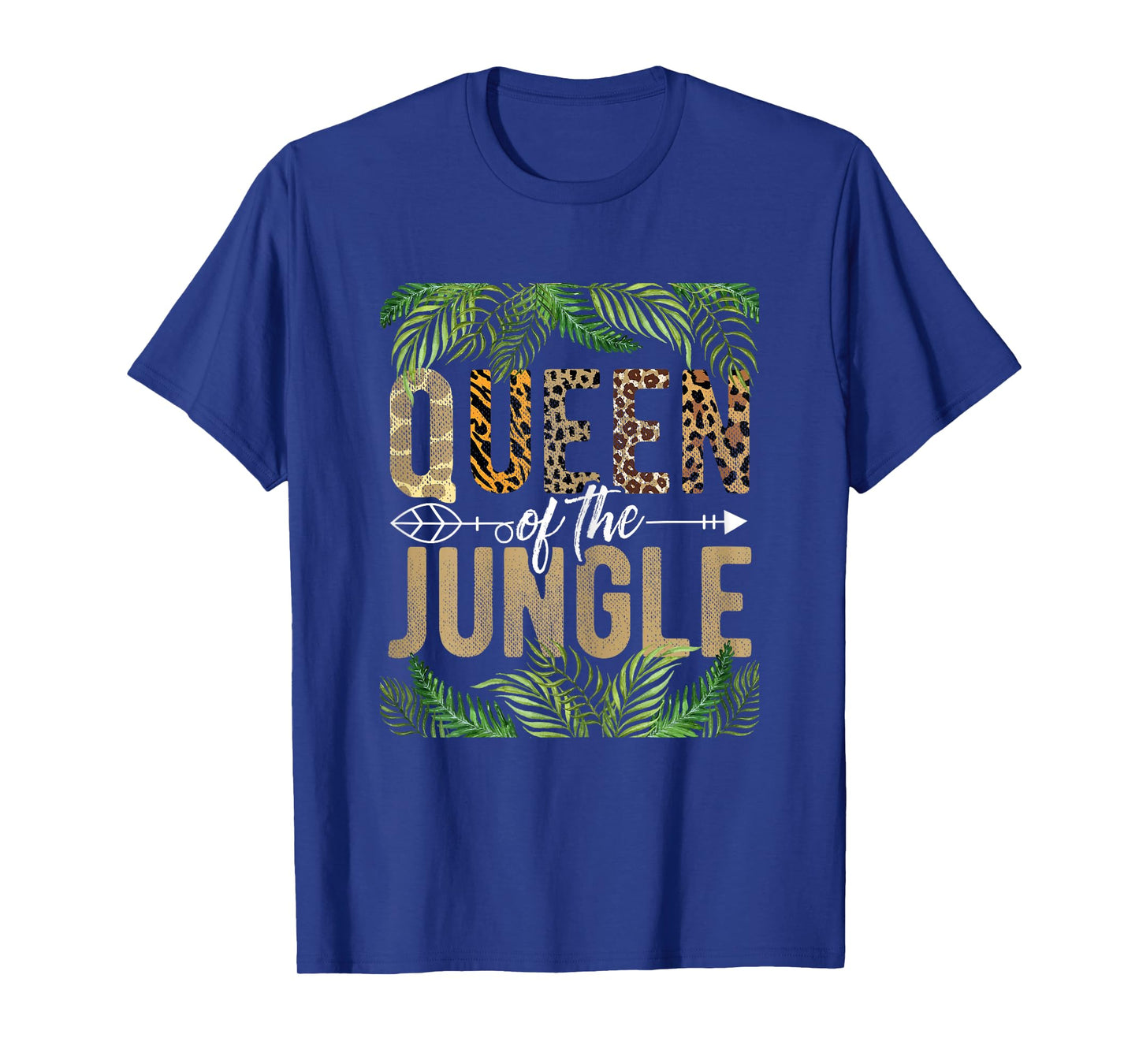 Queen Of The Jungle Queen Jungle Safari Wildlife Animals T-Shirt
