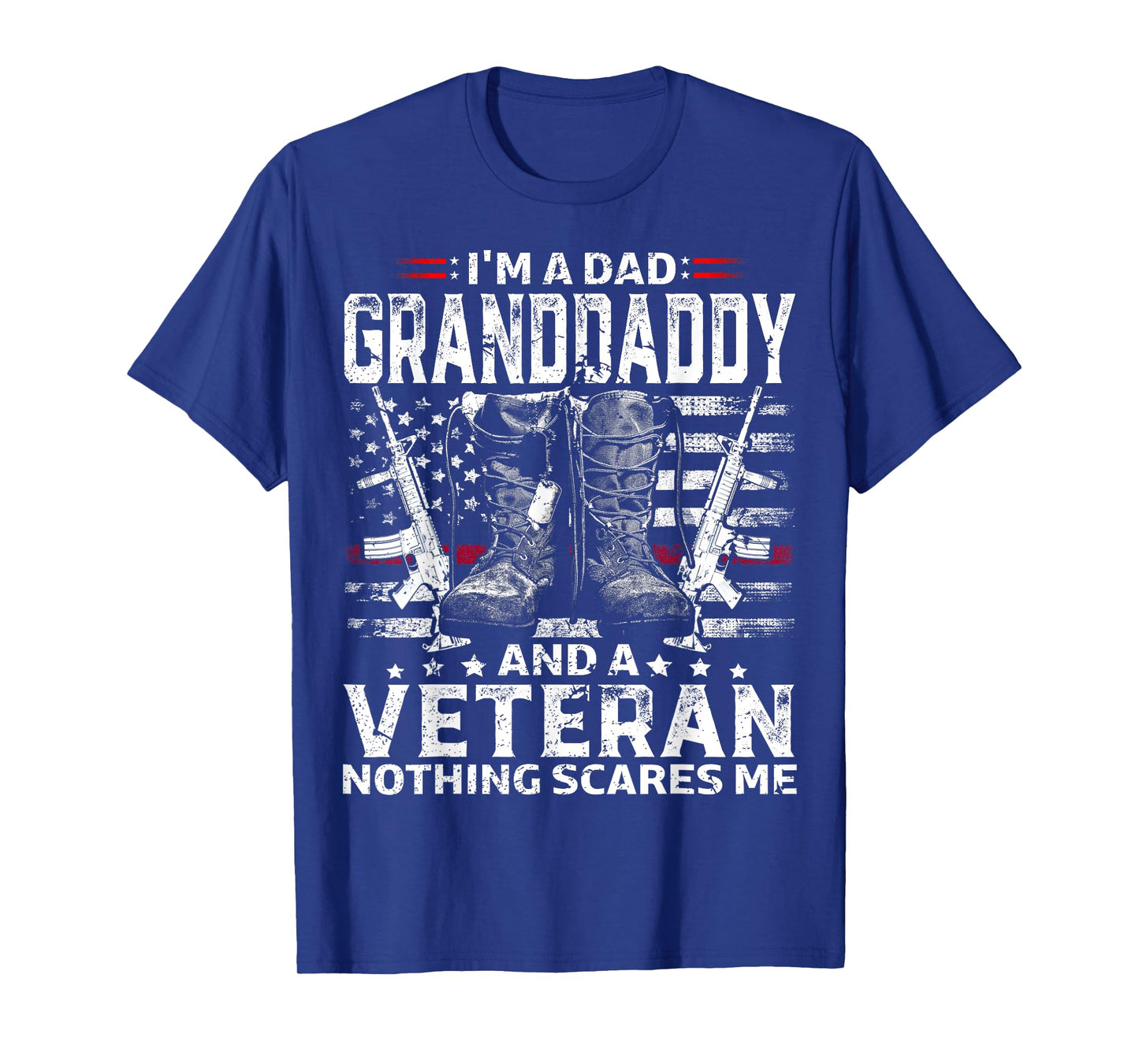 I'm A Dad Granddaddy T-Shirt Veteran T-Shirt