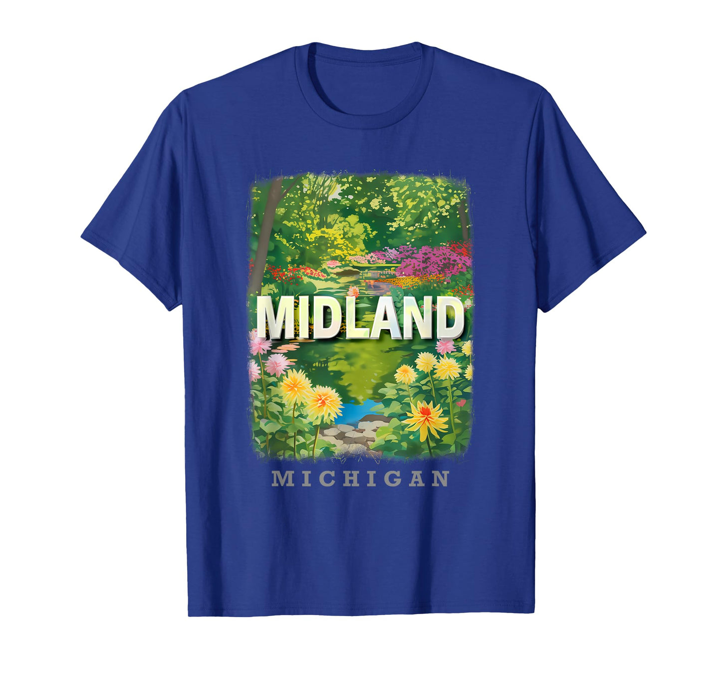 Midland Michigan MI Nature and Bliss SD252 T-Shirt
