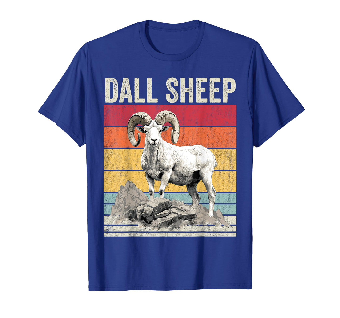 Dall Sheep with Scenic Landscape, Vintage Dall Sheep T-Shirt