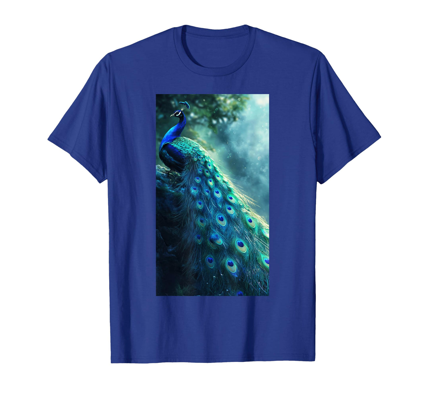Peacocks Tail Peacock Colorful feathers Colors T-Shirt