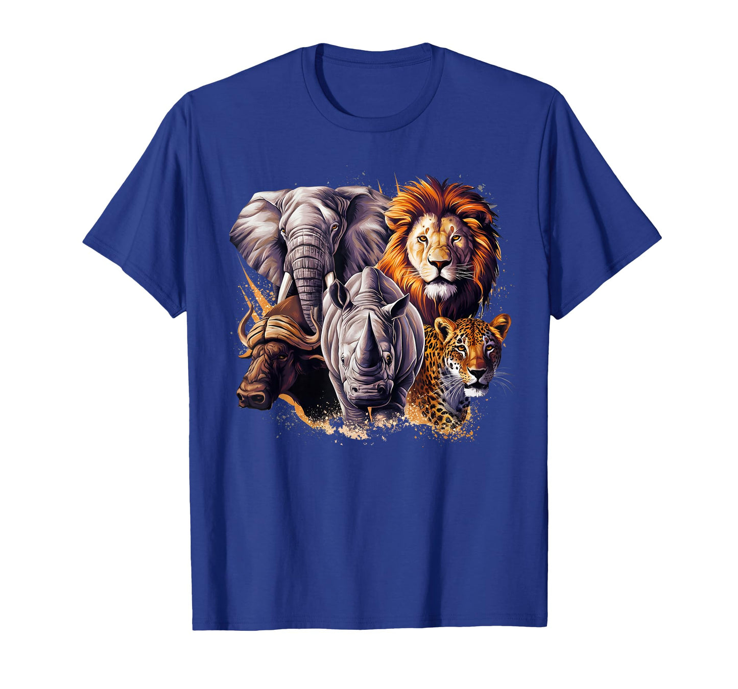Wildlife Safari Adventure The Big Five Of South Africa T-Shirt