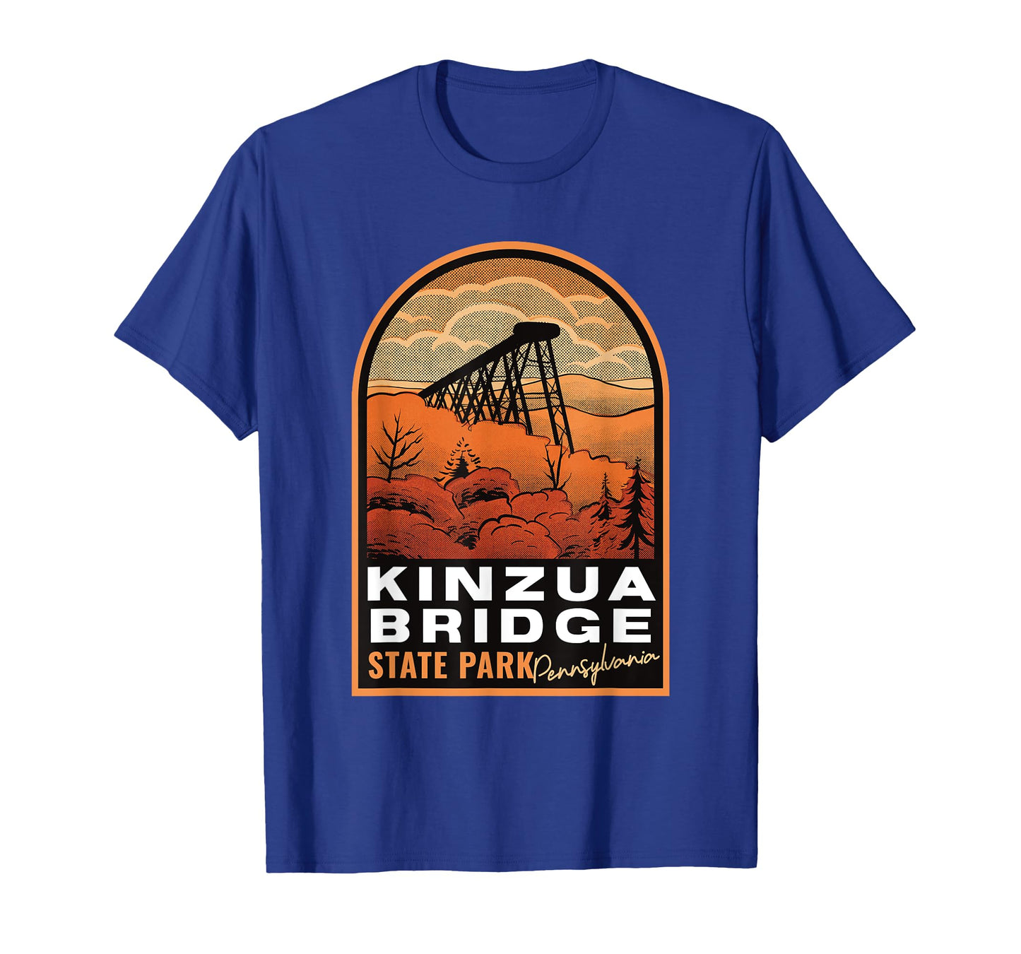 Kinzua Bridge State Park PA Vintage T-Shirt