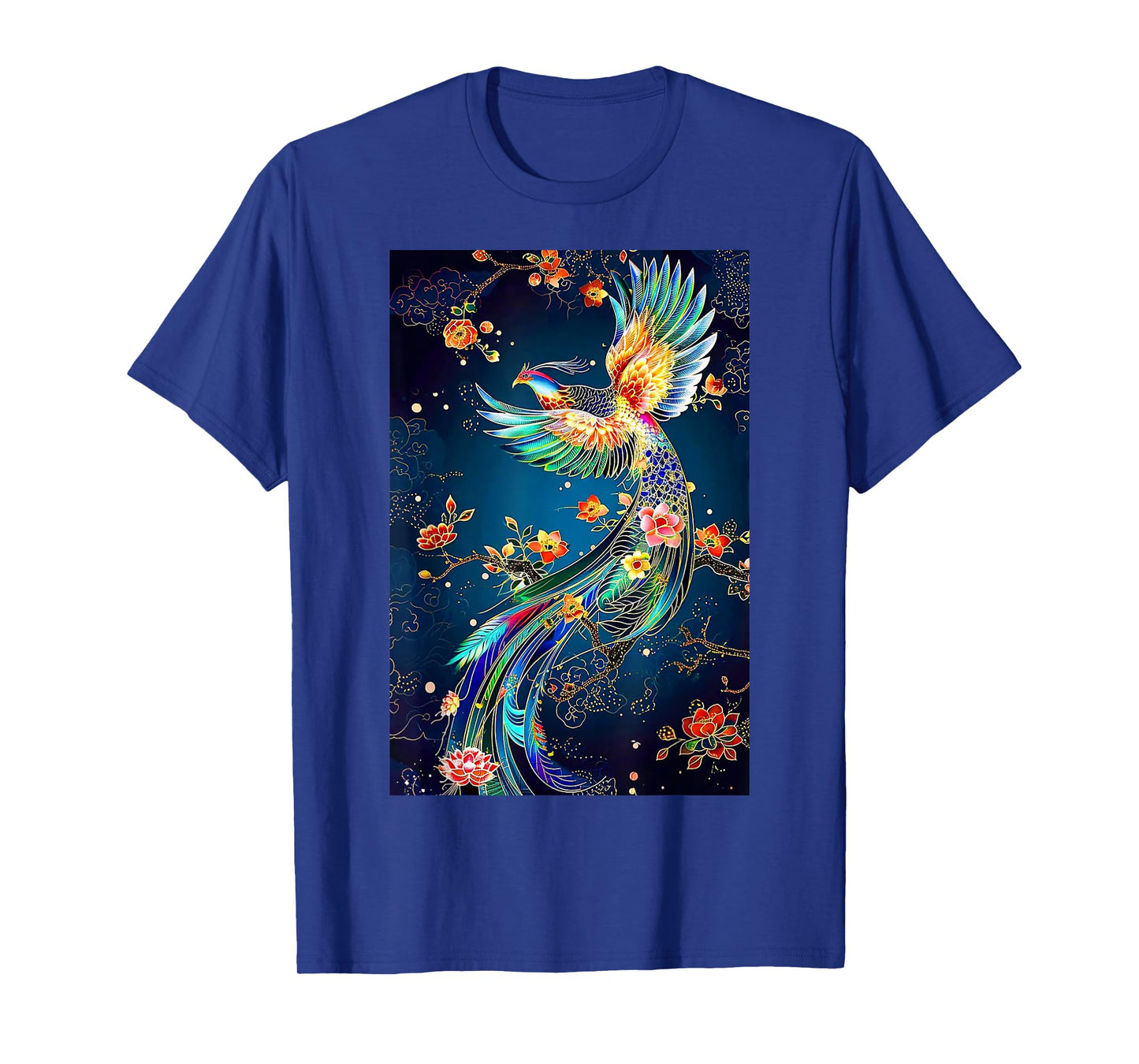 Phoenix Bird Japanese Vintage Asian Flying T-Shirt