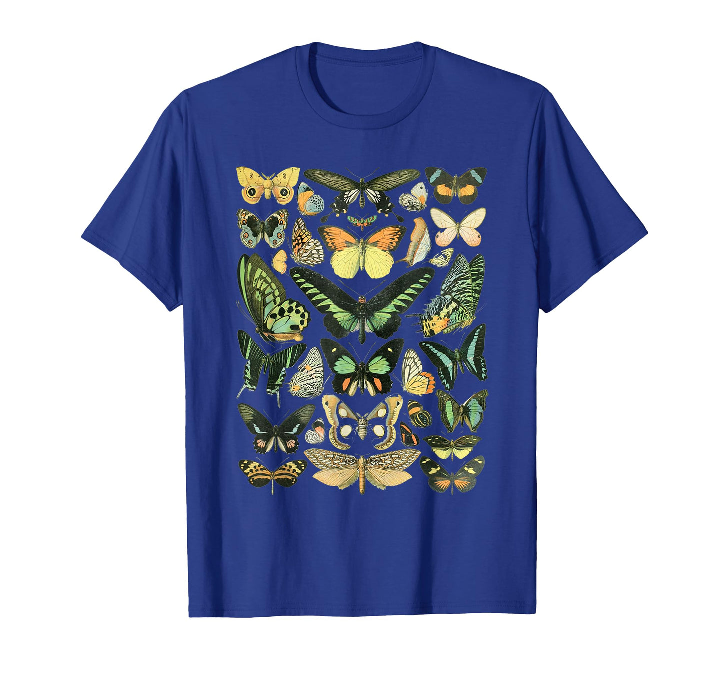 Vintage Inspired Butterfly Chart T-Shirt