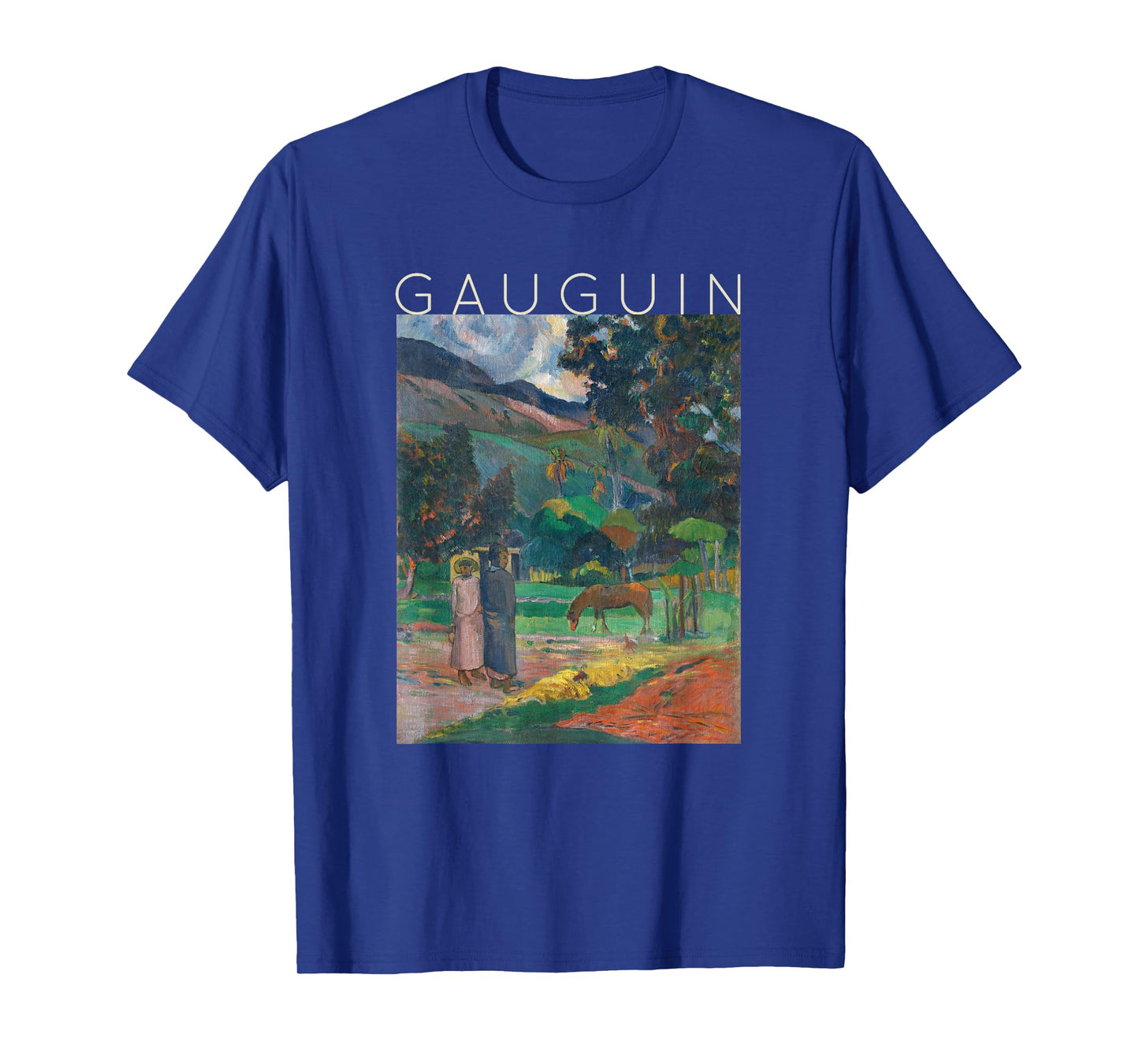 Paul Gauguin - Tahitian Landscape - French Polynesia T-Shirt