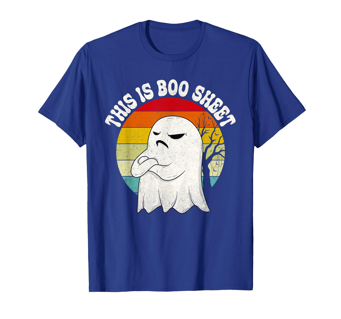 This is Boo Sheet Funny Angry Ghost Halloween T-Shirt