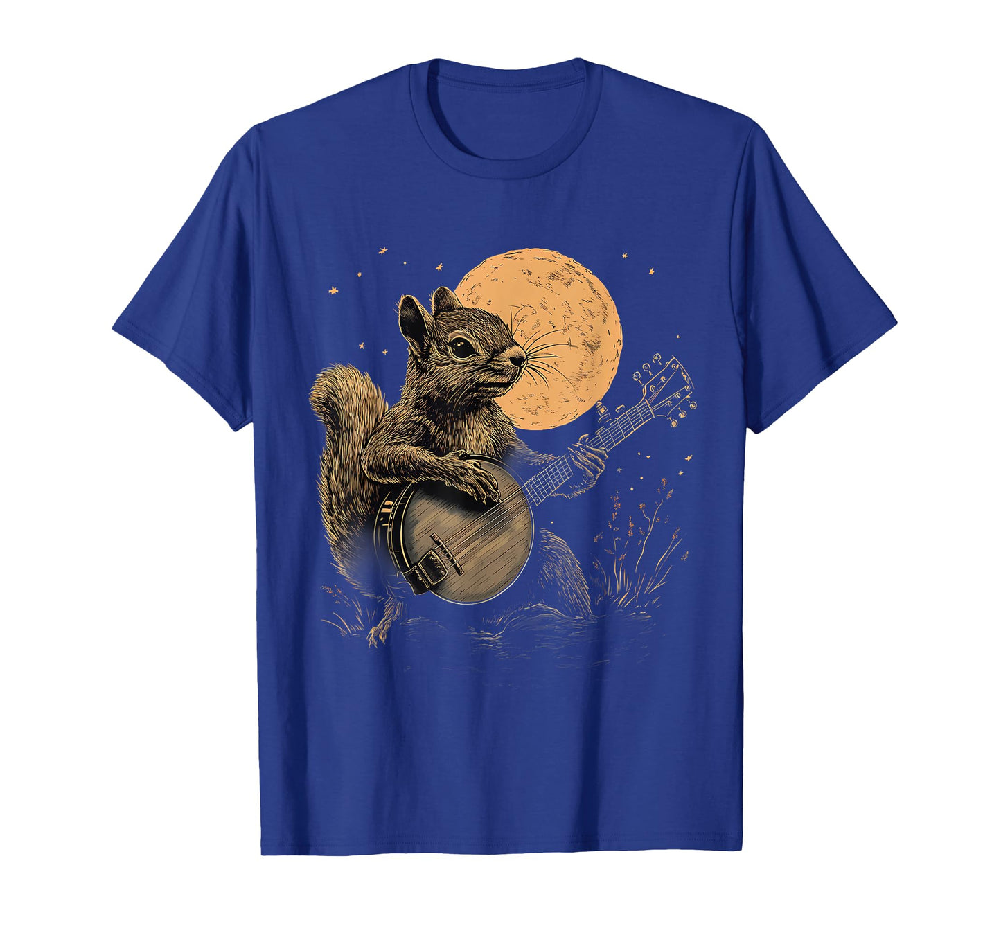 Squirrel Playing Banjo Squirrel Bluegrass Banjo Player T-Shirt