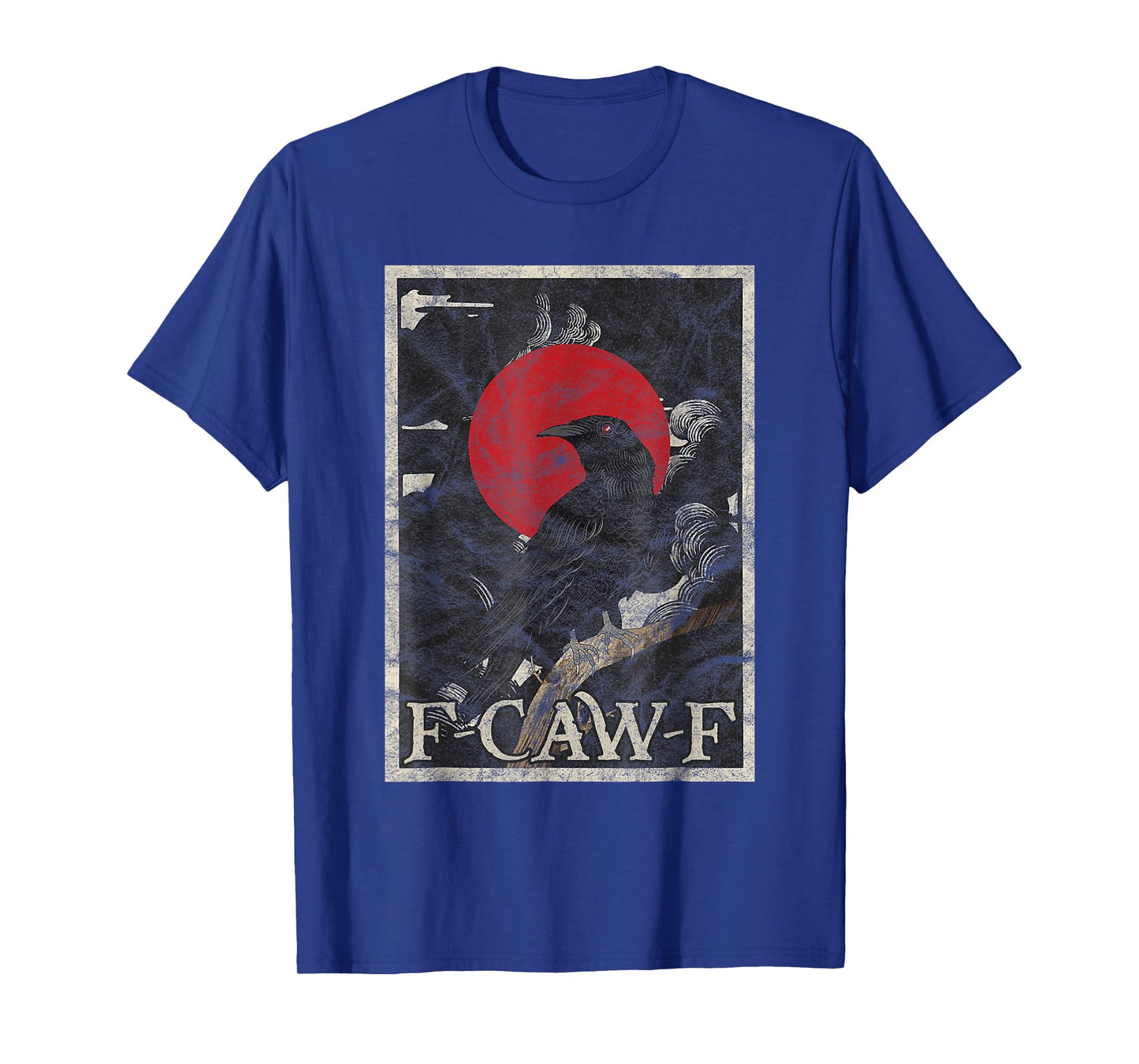 Funny F-Caw-F Crow F Caw F Raven FCWF Gothic Graphic T-Shirt