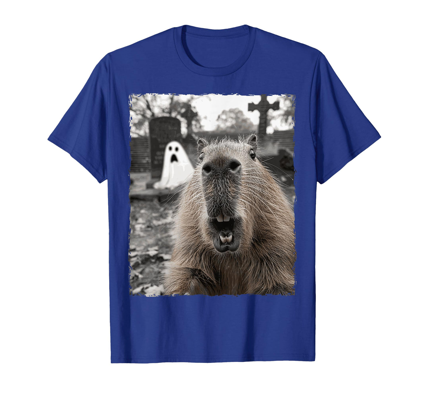 Funny Capybara Halloween Costume T-Shirt