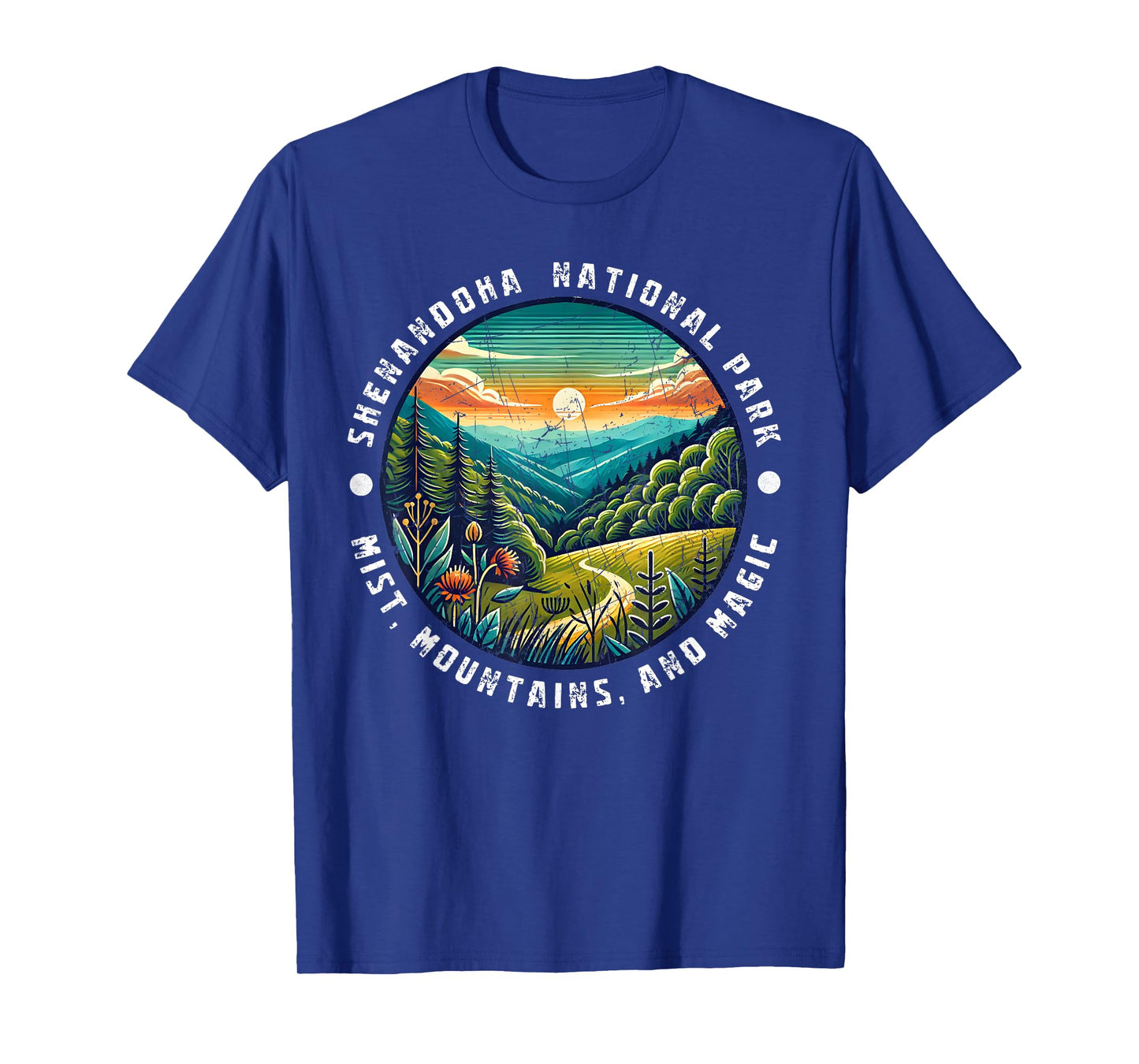Shenandoah National Park Mist Mountains and Magic T-Shirt
