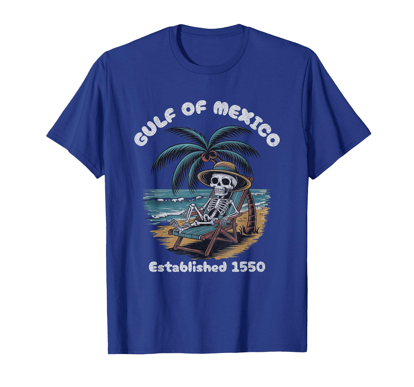 Gulf of Mexico, Golfo De México, Established 1550, Méjico T-Shirt