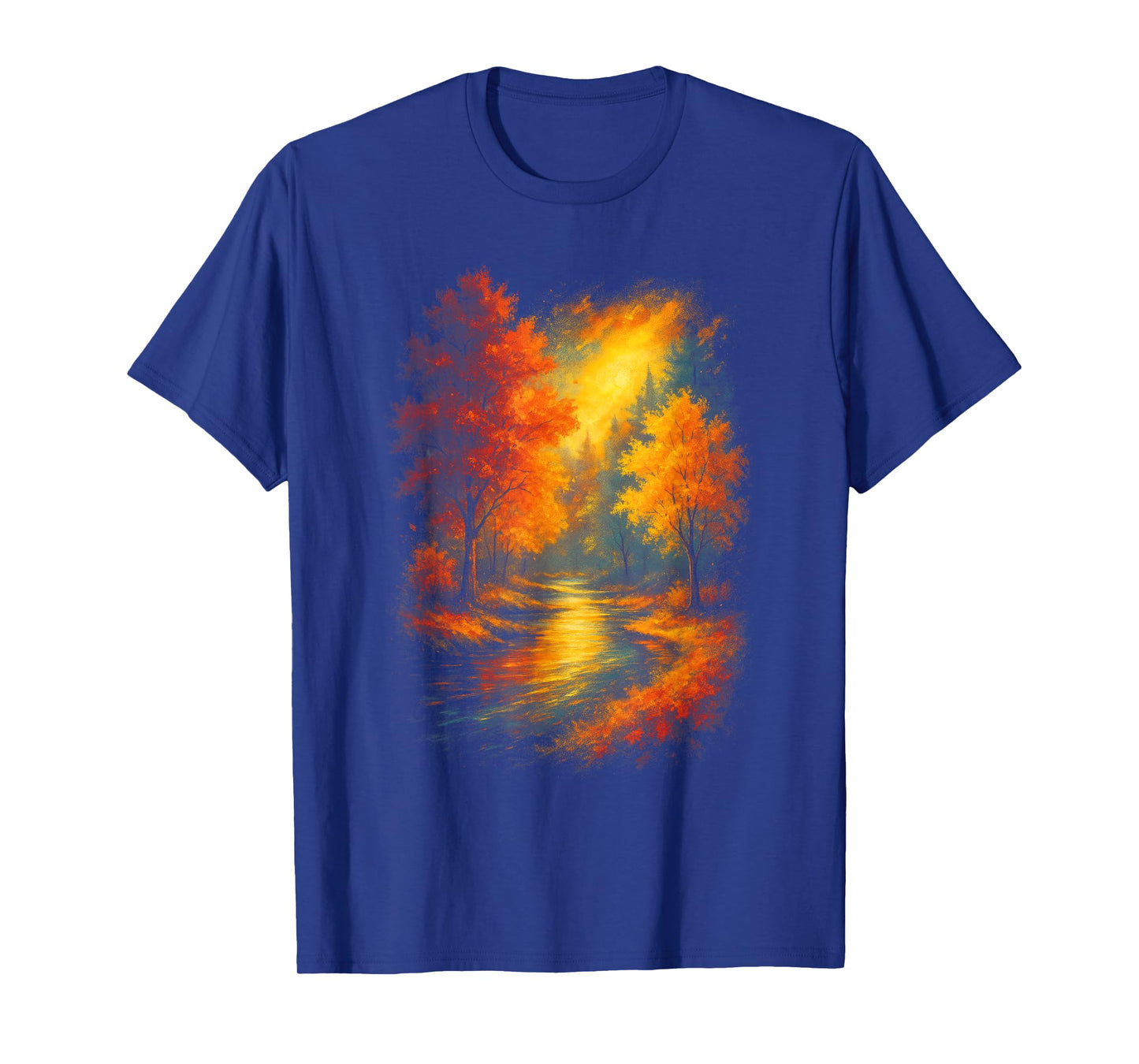 Forest Scene - Outdoor Wildlife Hiking T-Shirt