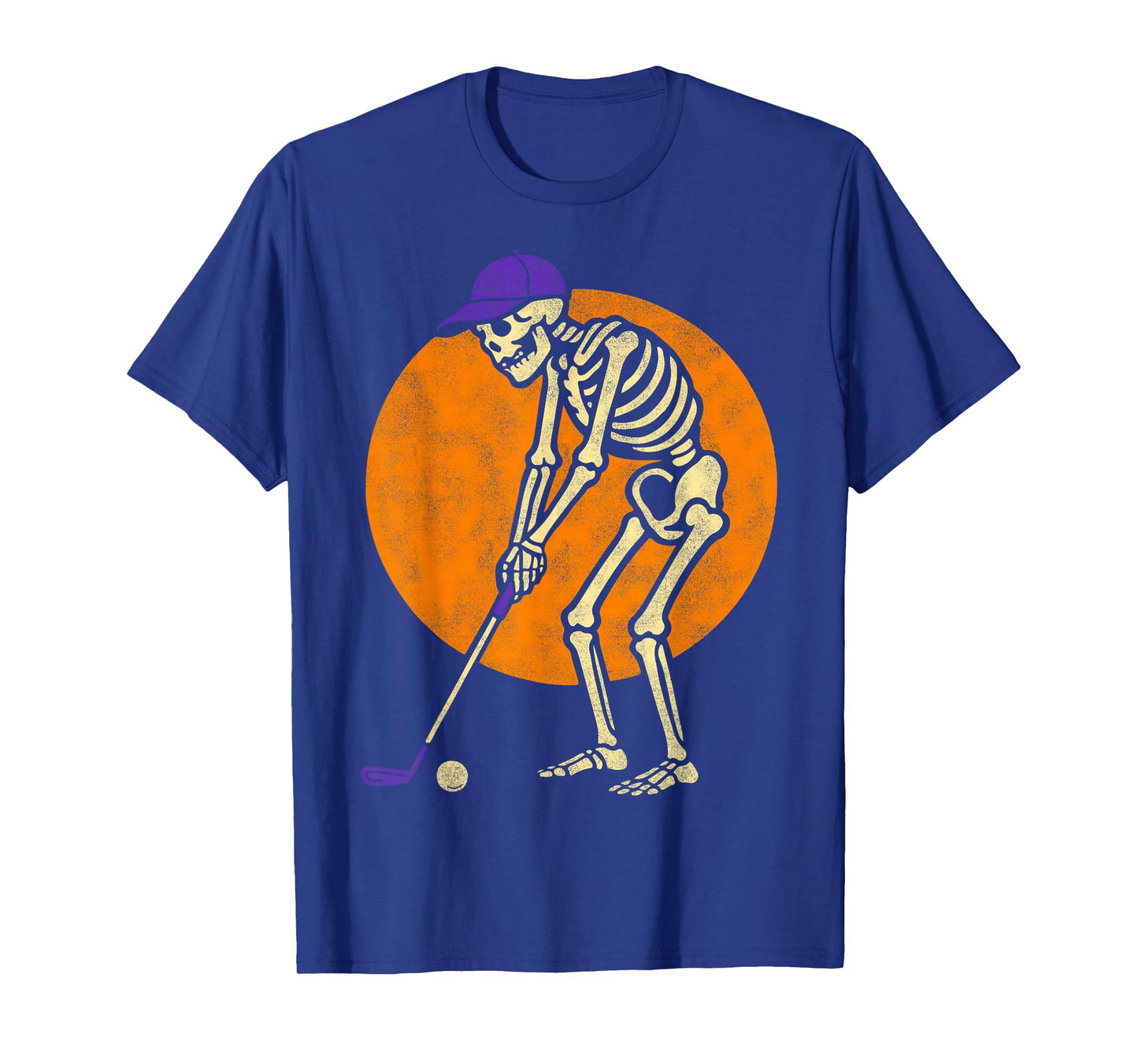Halloween Golf Shirt β Skeleton Golfer Funny Tee T-Shirt