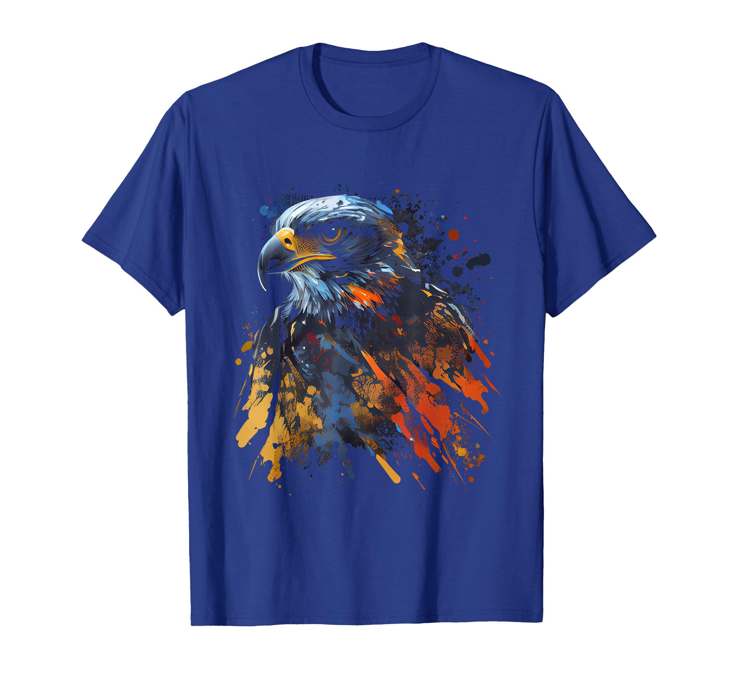 Falcon Bird Colourful Colour Bird Observer Bird of Prey T-Shirt