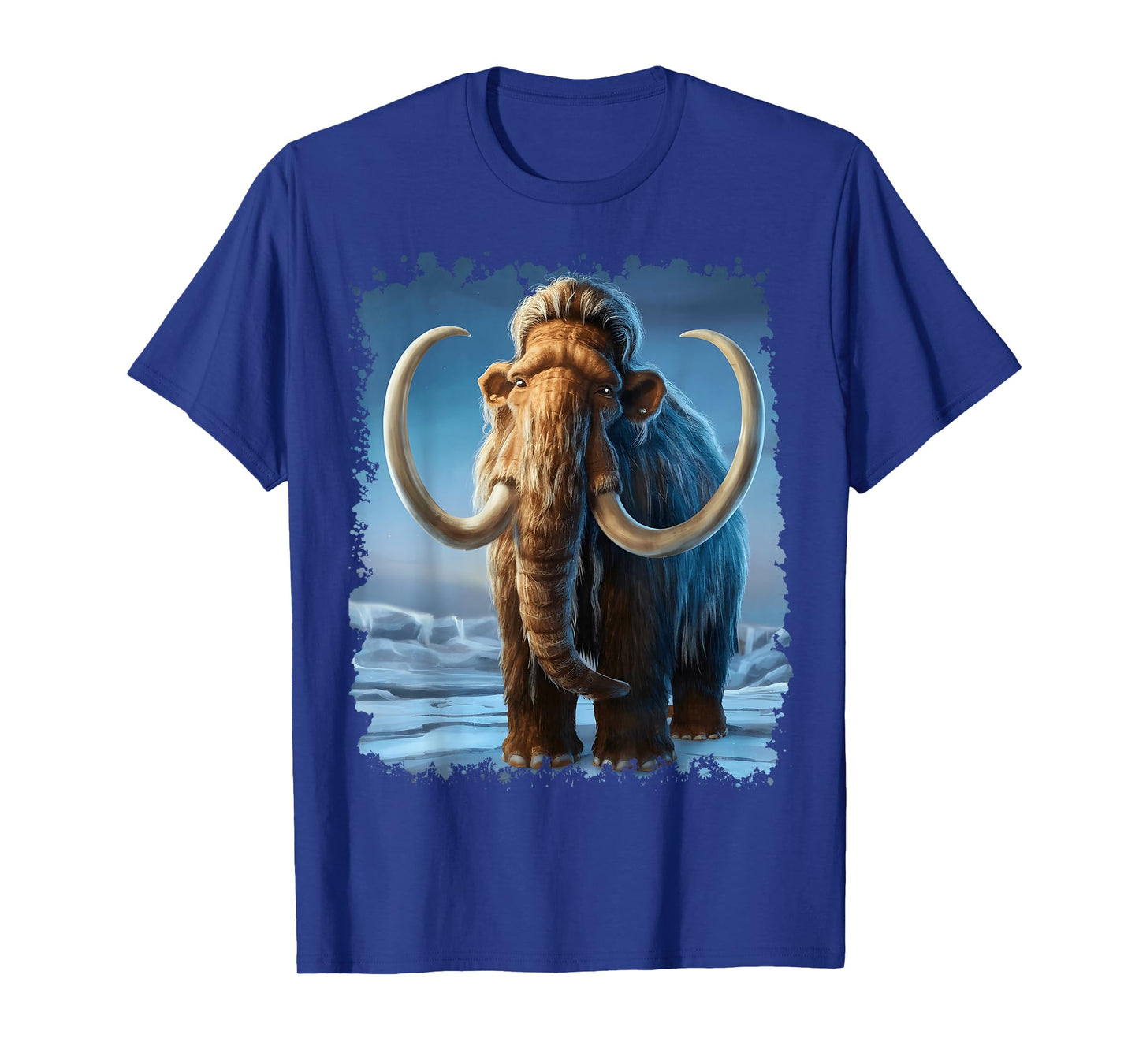 Woolly Mammoth on Ice Men Women Kids T-Shirt