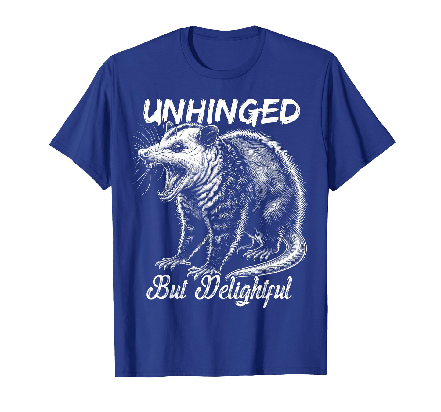 Opossum Funny Unhinged but Delightful Meme Possum Graphic T-Shirt