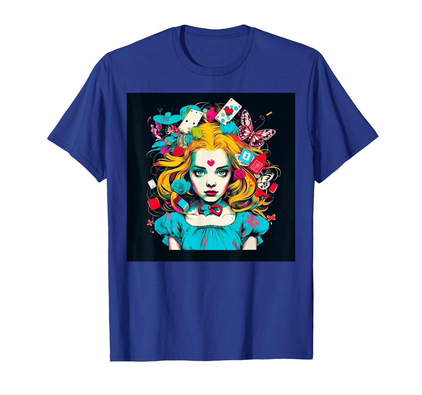 Alice T Wonderland Pop Surrealism Fiction Clothing Punk T T-Shirt